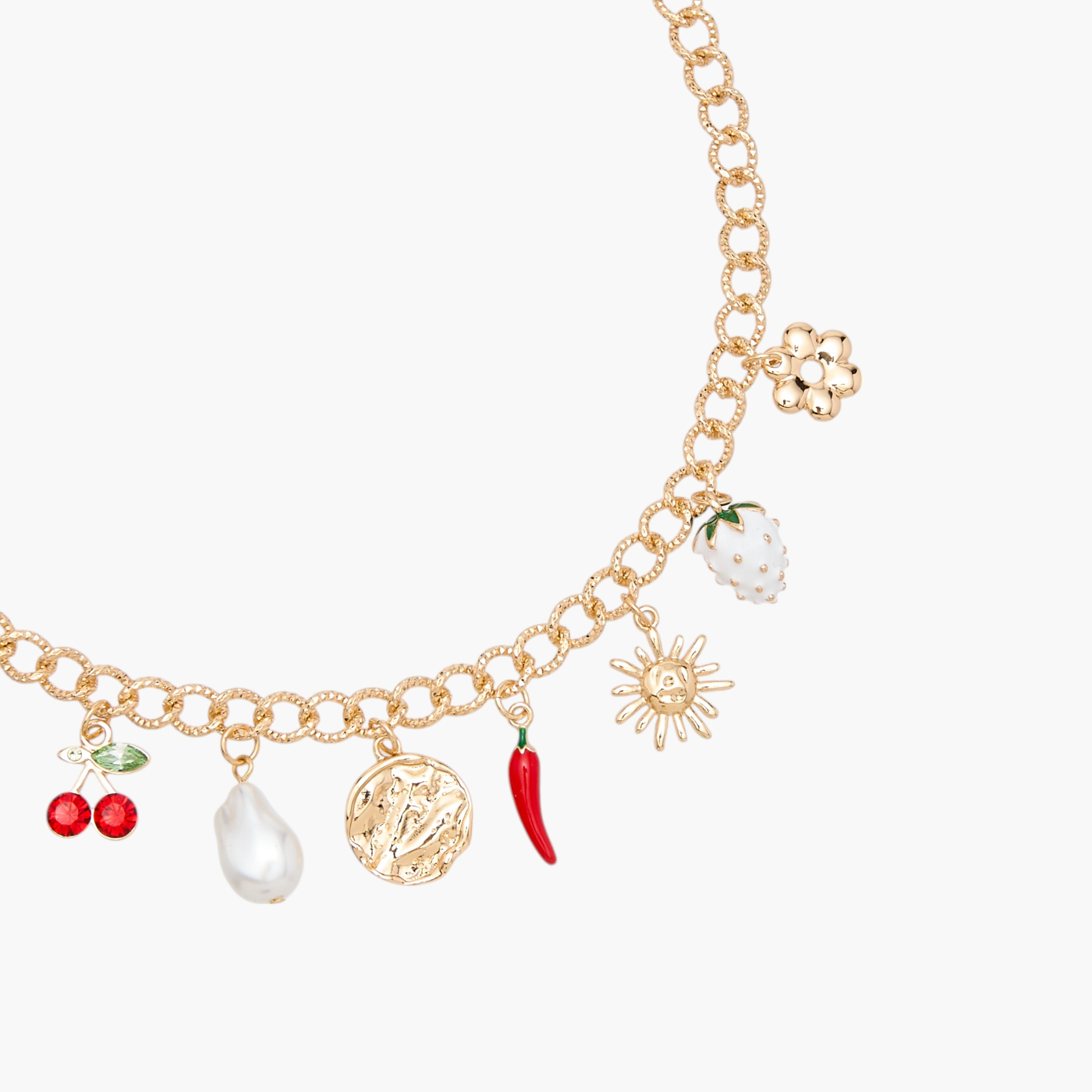 عقد بدلاية فاكهة مع مشبك إغلاق-women-watchesandjewellery-jewellery-necklacesandpendants-image-3