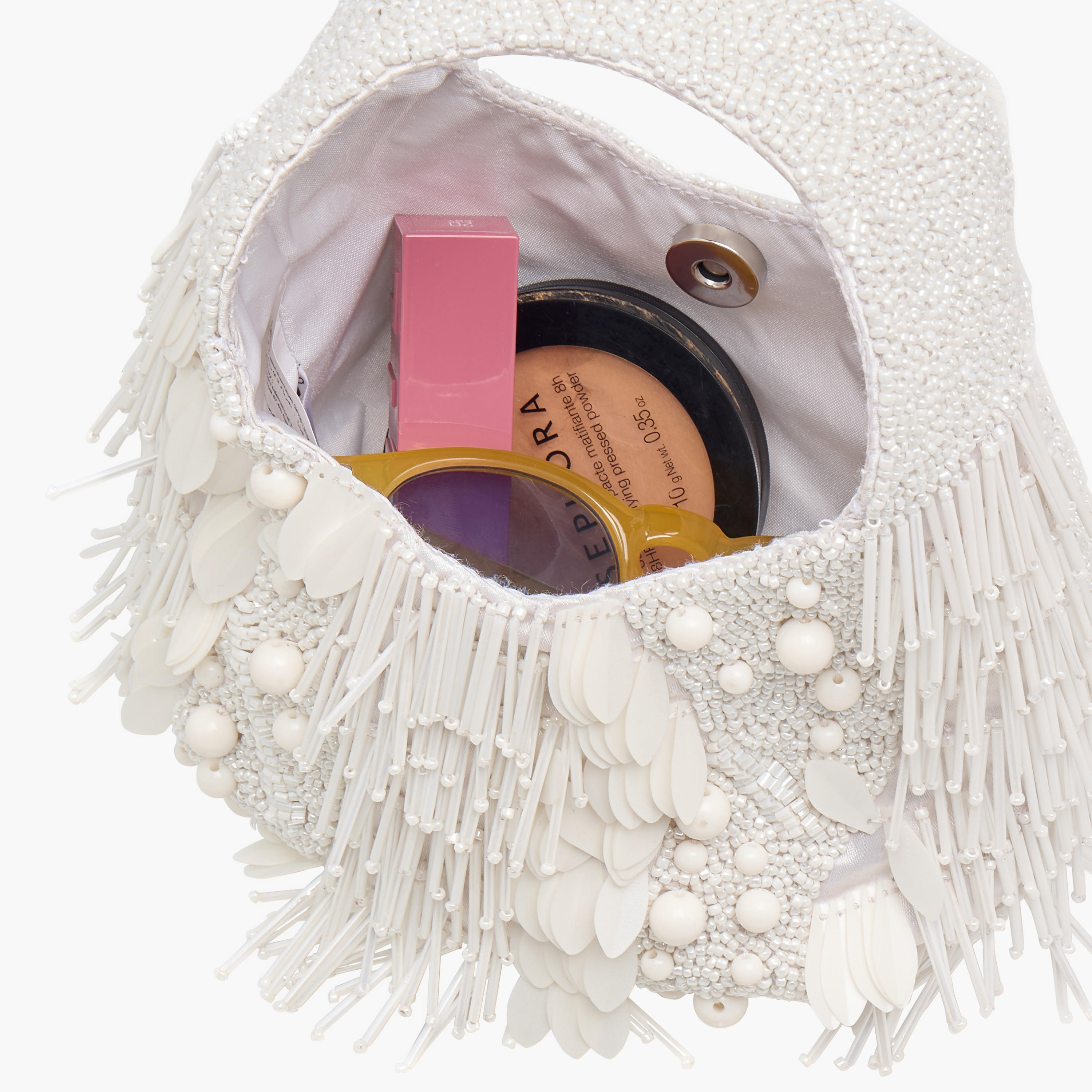 Fringed Embellished Handbag with Magnetic Button Closure-women-bagsandwallets-handbags-image-8