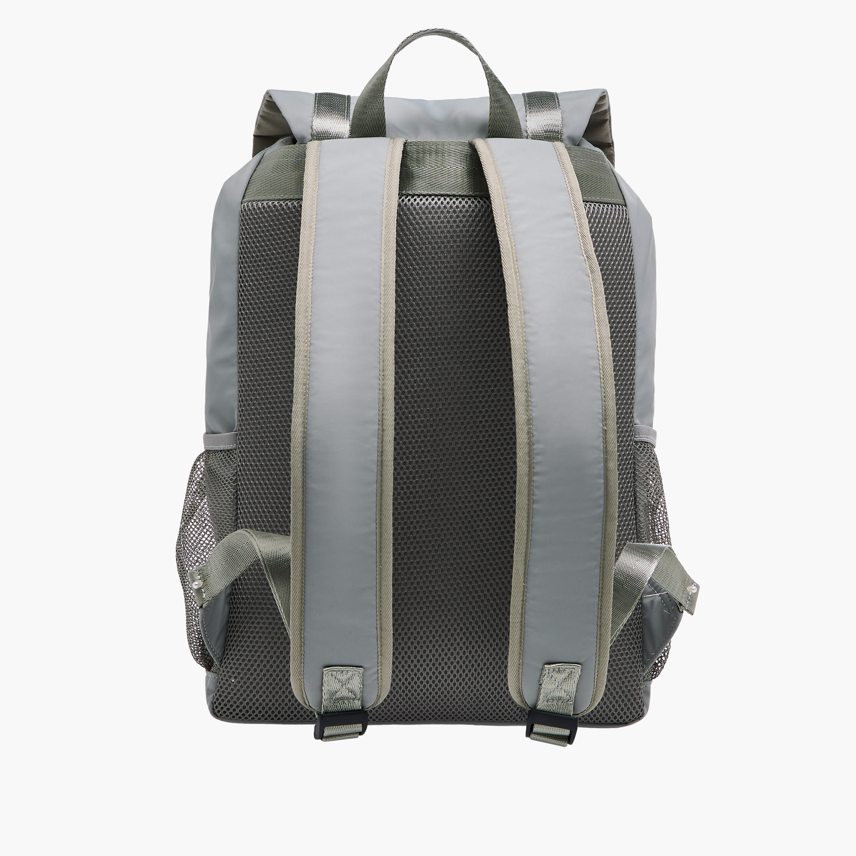 Buckle Closure Backpack with Adjustable Shoulder Straps - 27x16x45 cm-women-bagsandwallets-backpacks-image-5