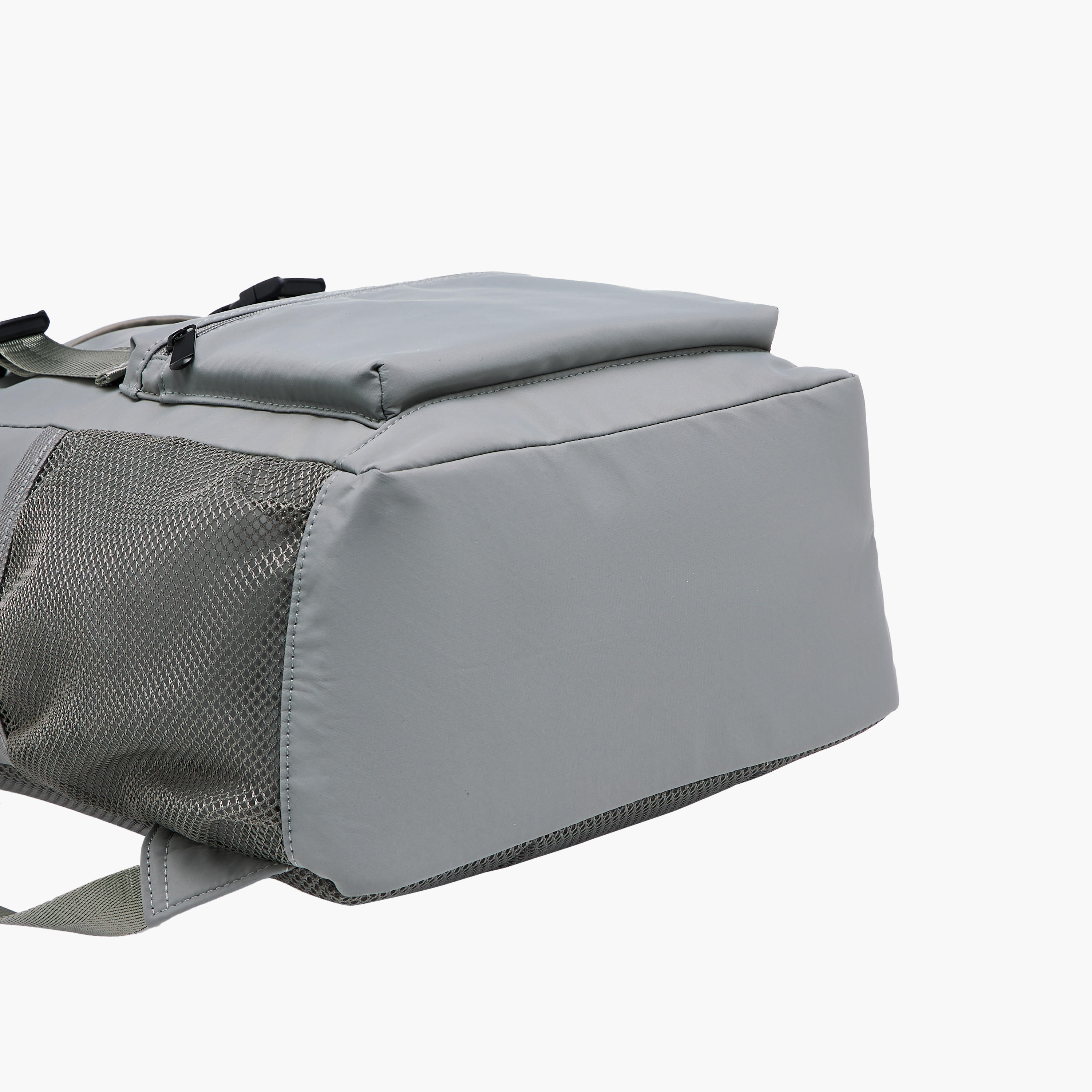 شنطة ظهر بأحزمة كتف قابلة للتعديل وإبزيم إغلاق - 27x16x45 سم-women-bagsandwallets-backpacks-image-2