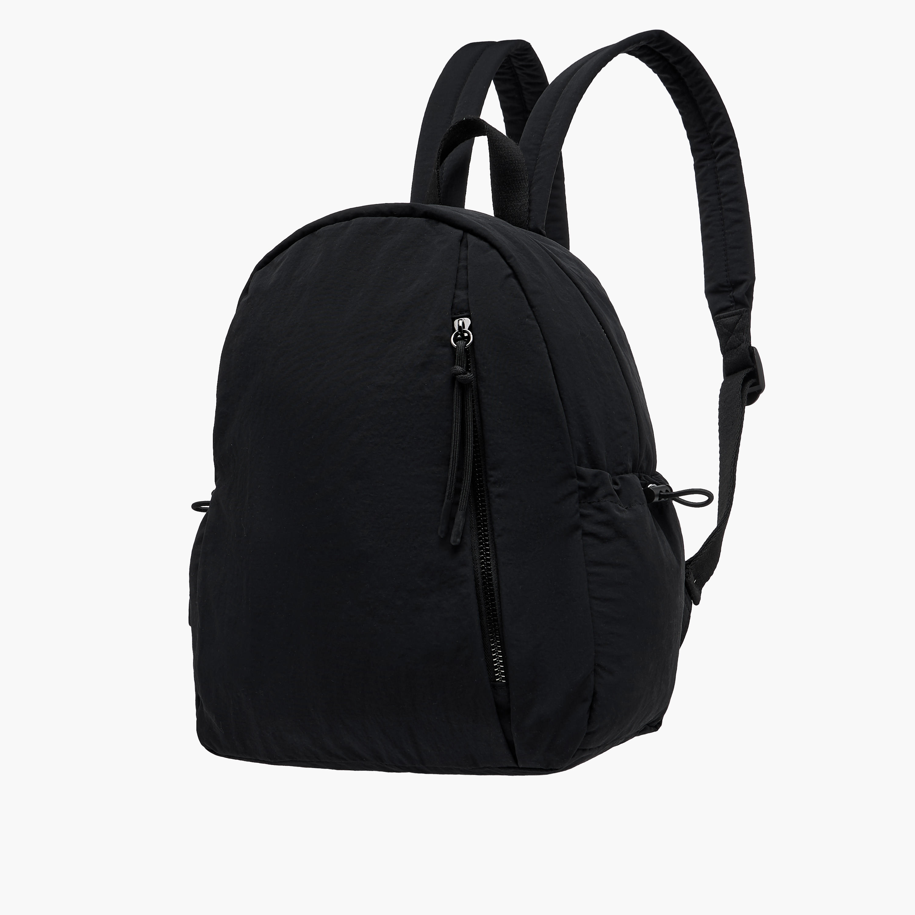 شنطة ظهر كانفاس وحمّالات قابلة للتعديل وسحاب إغلاق - 27.5x13x35 سم-women-bagsandwallets-backpacks-image-6