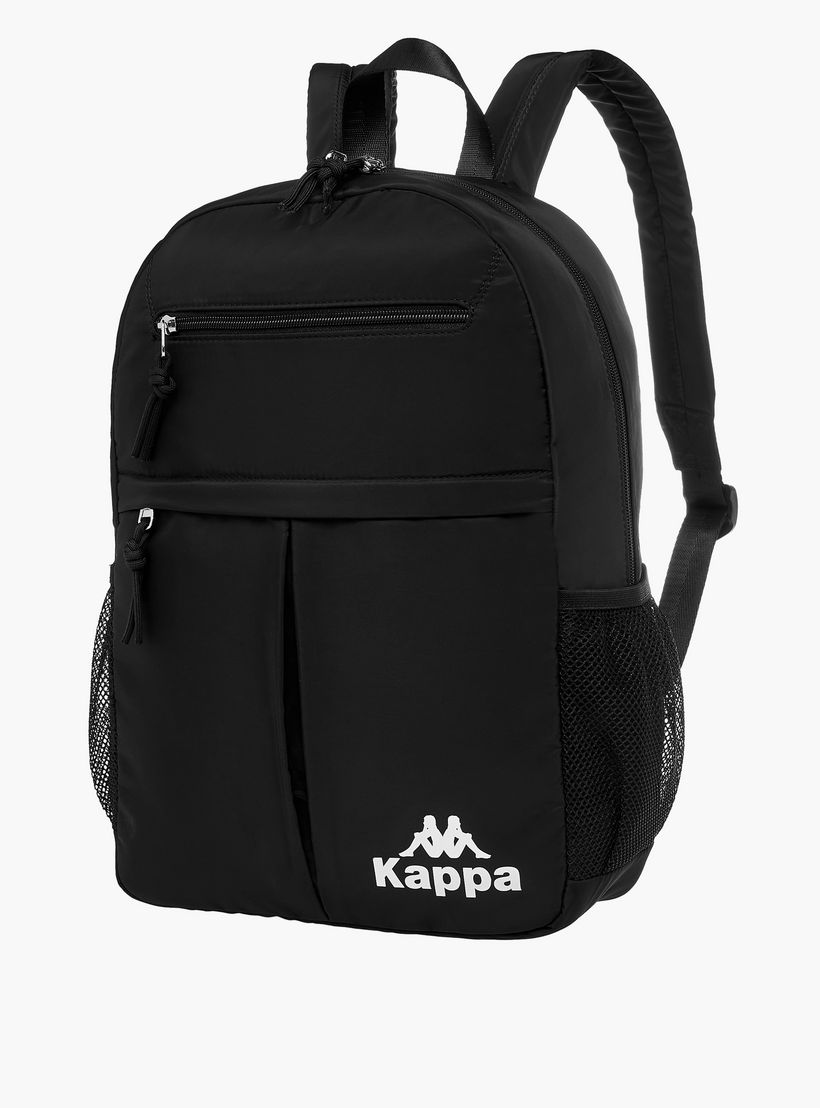 شنطة ظهر بأحزمة كتف قابلة للتعديل وطبعات الشعار من كابا - 27x14x42 سم-women-bagsandwallets-backpacks-image-4