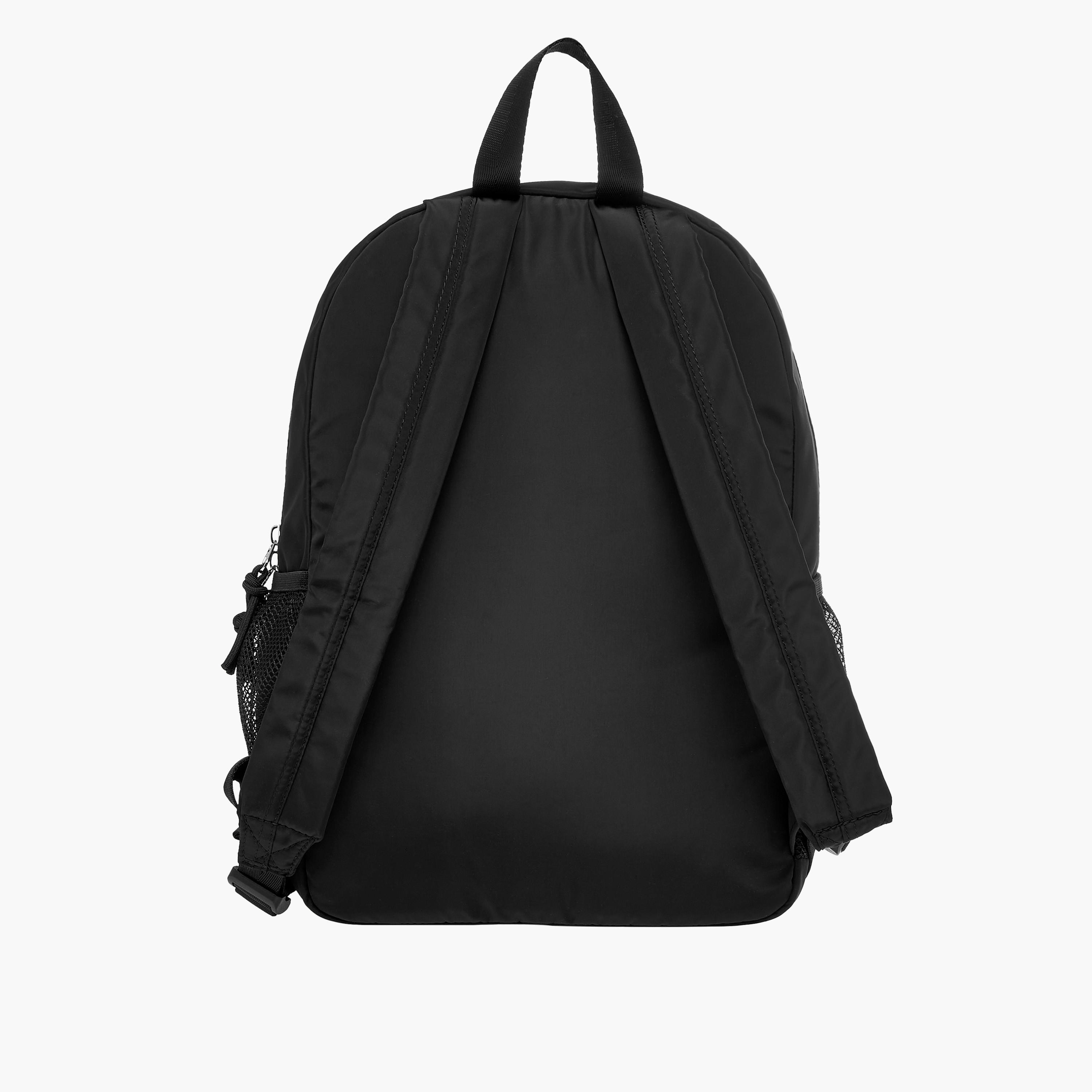Kappa Logo Print Backpack with Adjustable Shoulder Straps - 27x14x42 cm-women-bagsandwallets-backpacks-image-5