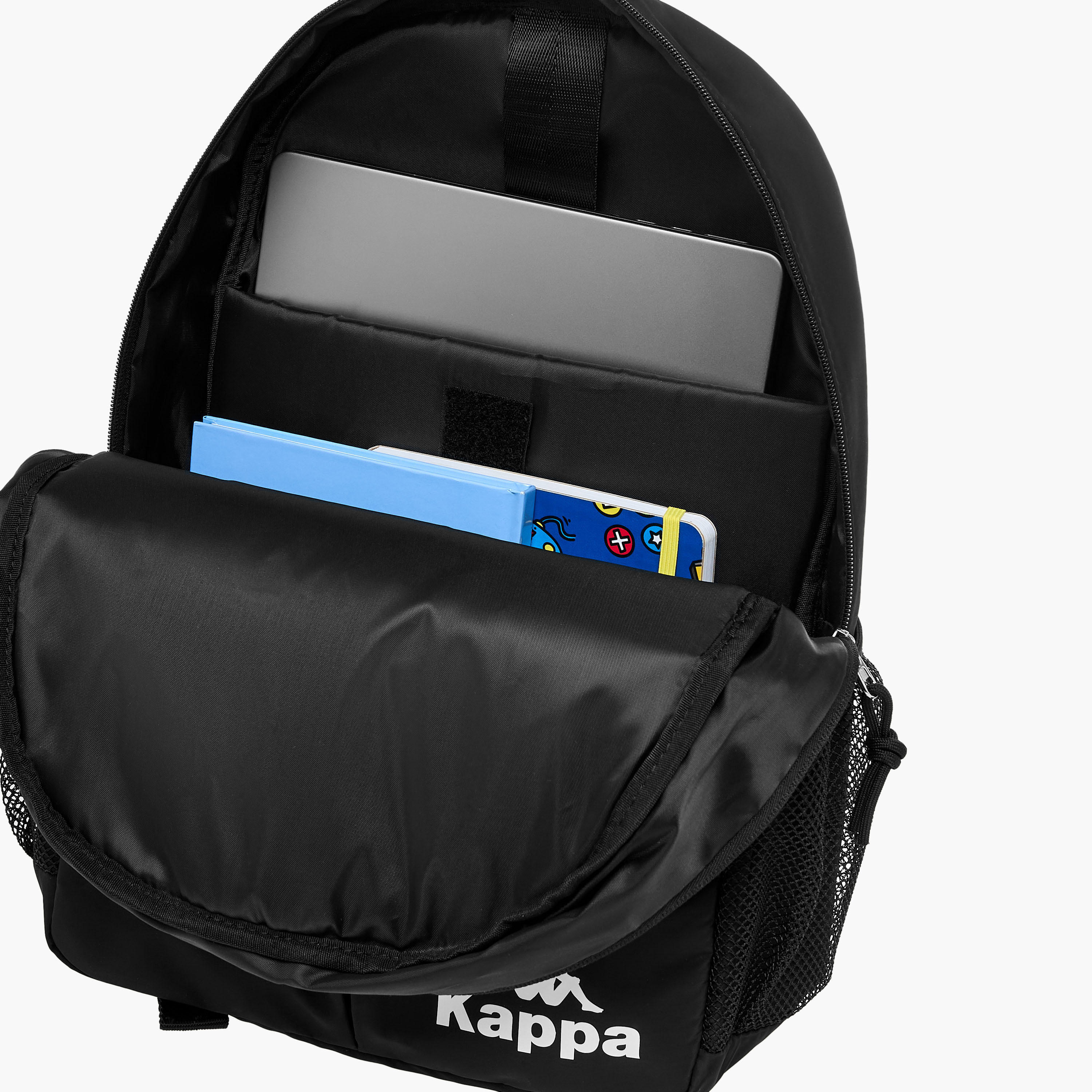 شنطة ظهر بأحزمة كتف قابلة للتعديل وطبعات الشعار من كابا - 27x14x42 سم-women-bagsandwallets-backpacks-image-8