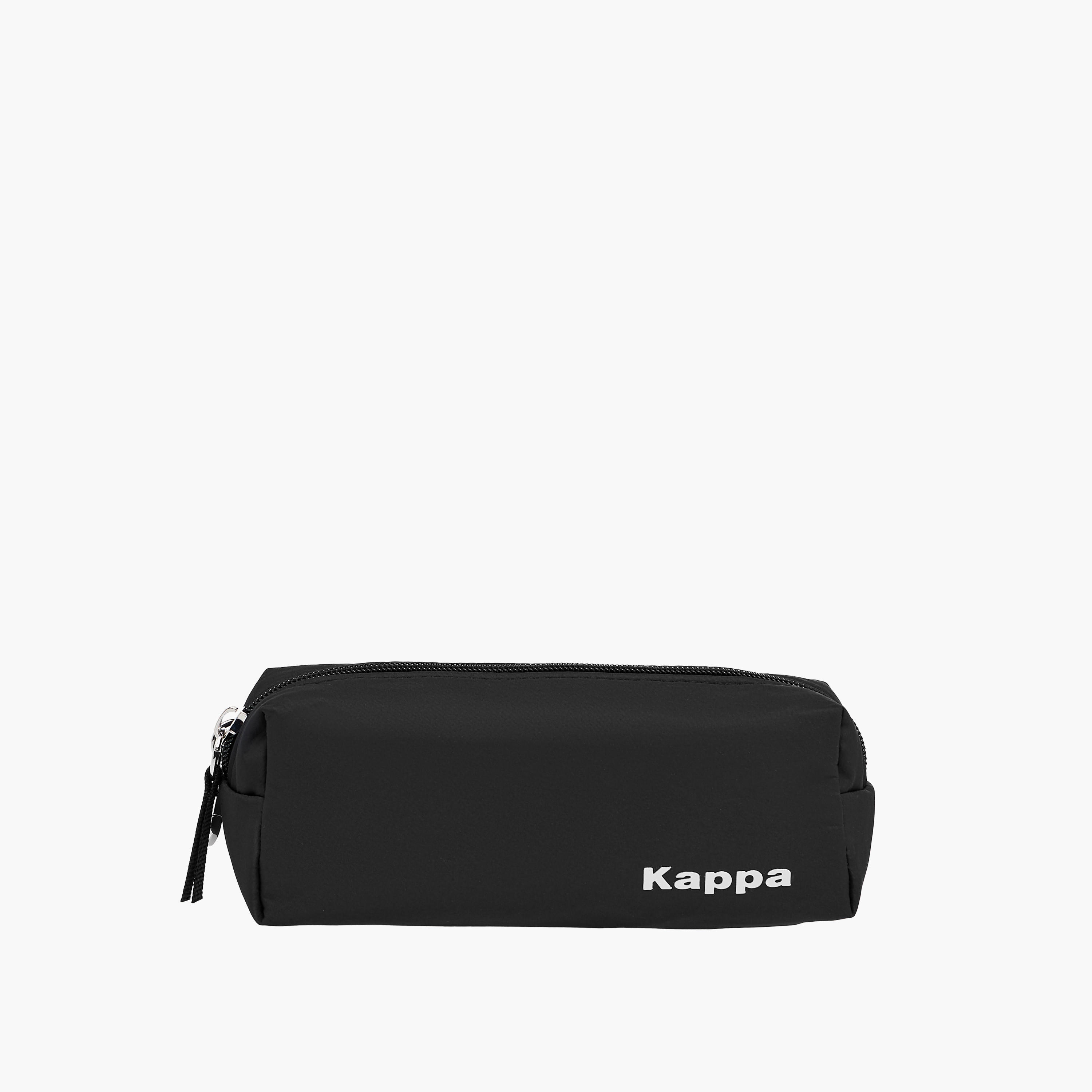 شنطة ظهر بطبعات شعار بحمّالات كتف قابلة للتعديل وشنطة صغيرة من كابا - 28x14x36 سم-women-bagsandwallets-backpacks-image-5