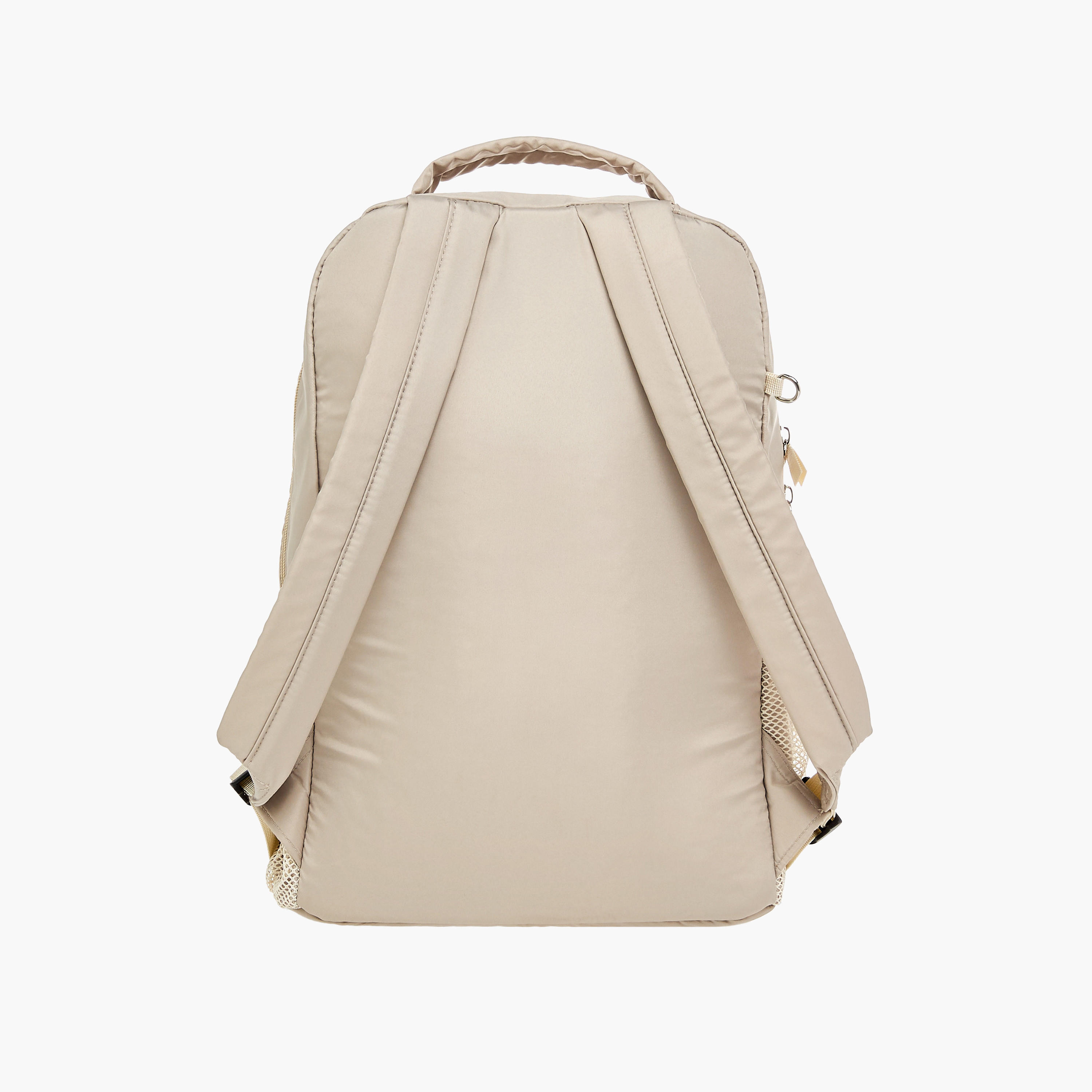 Kappa Logo Print Backpack with Adjustable Shoulder Straps and Pouch - 28x14x36 cm-women-bagsandwallets-backpacks-image-6