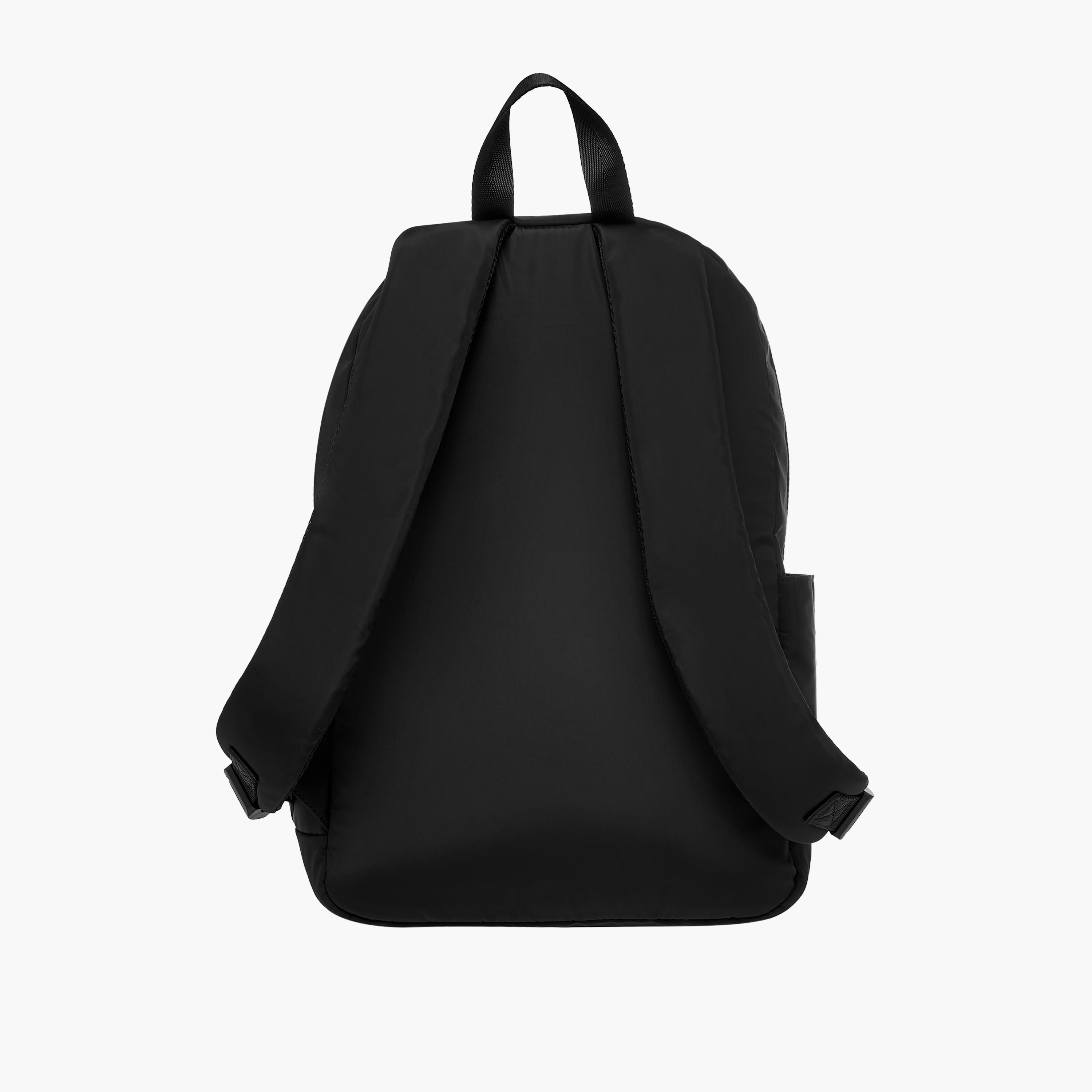 Lee Cooper Logo Print Backpack with Adjustable Shoulder Straps - 28x13.5x44 cm-women-bagsandwallets-backpacks-image-5