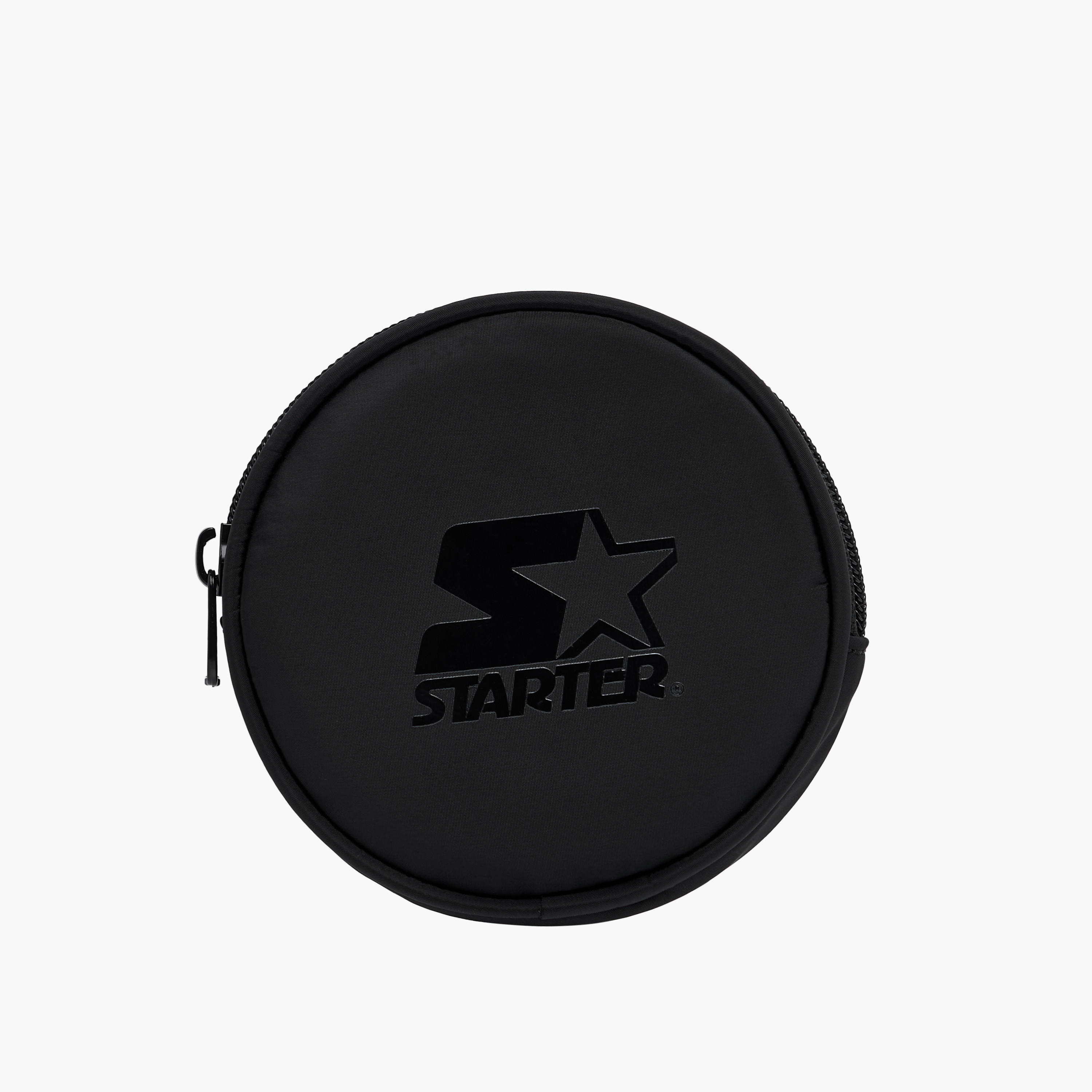 Starter Logo Print Backpack with Adjustable Shoulder Straps and Pouch - 28x13x42 cm-women-bagsandwallets-backpacks-image-6