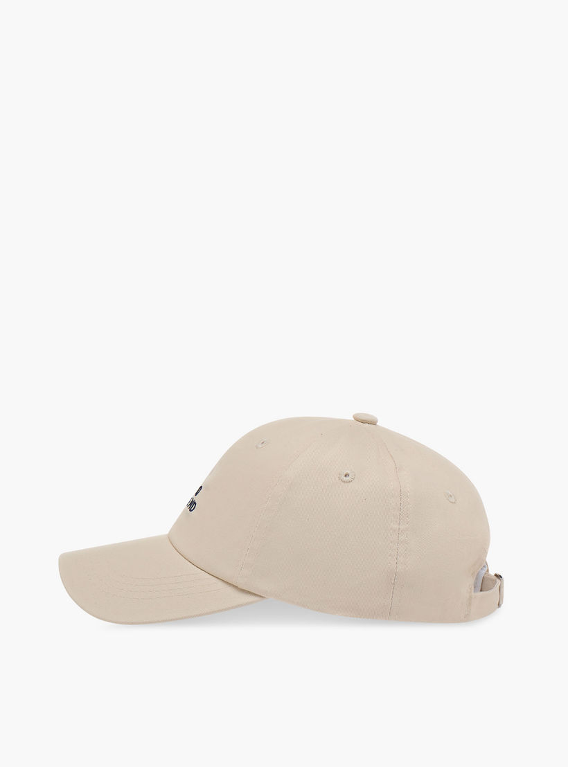Slogan Embroidered Cap with Buckled Strap Closure-women-clothingaccessories-capsandhats-image-4