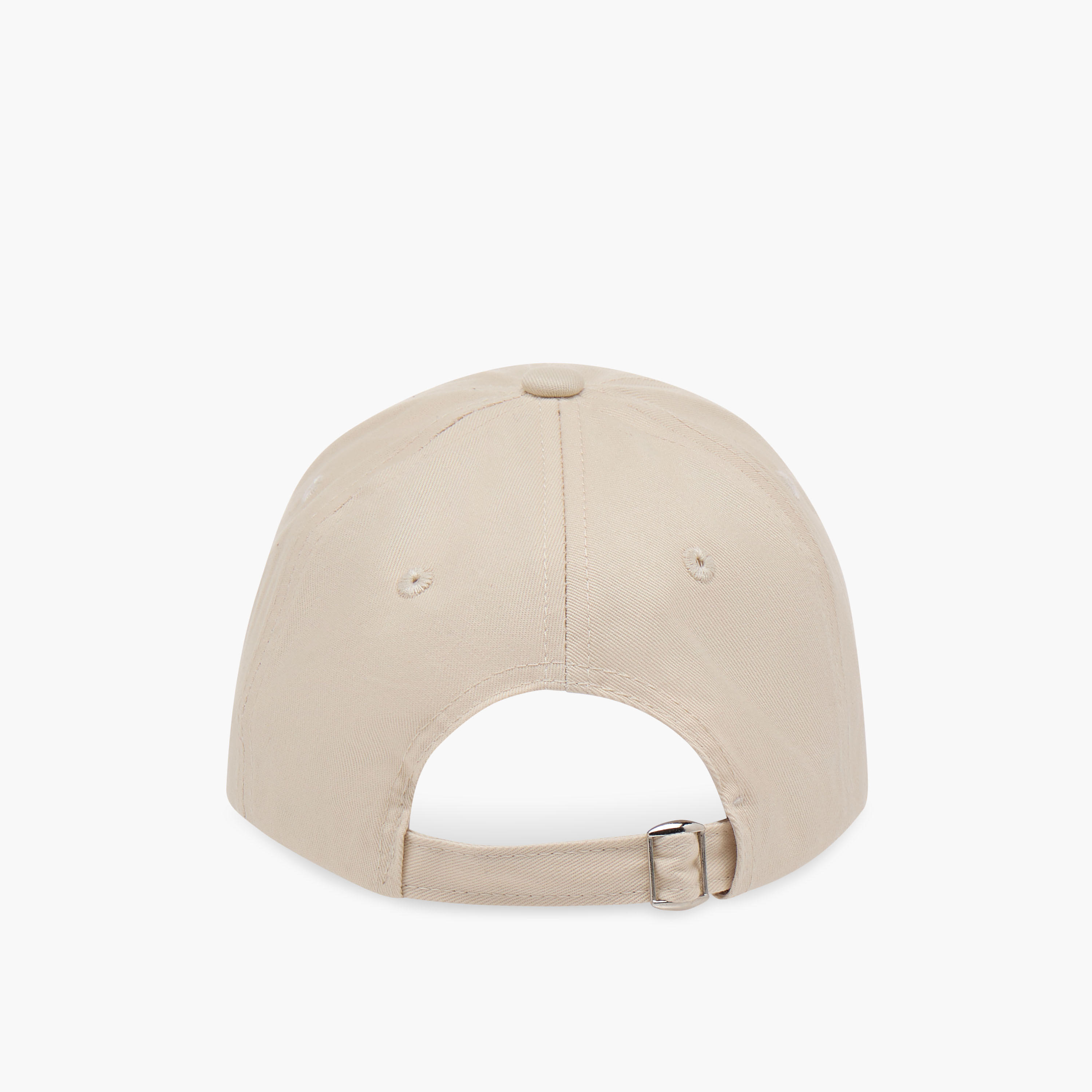 Slogan Embroidered Cap with Buckled Strap Closure-women-clothingaccessories-capsandhats-image-5