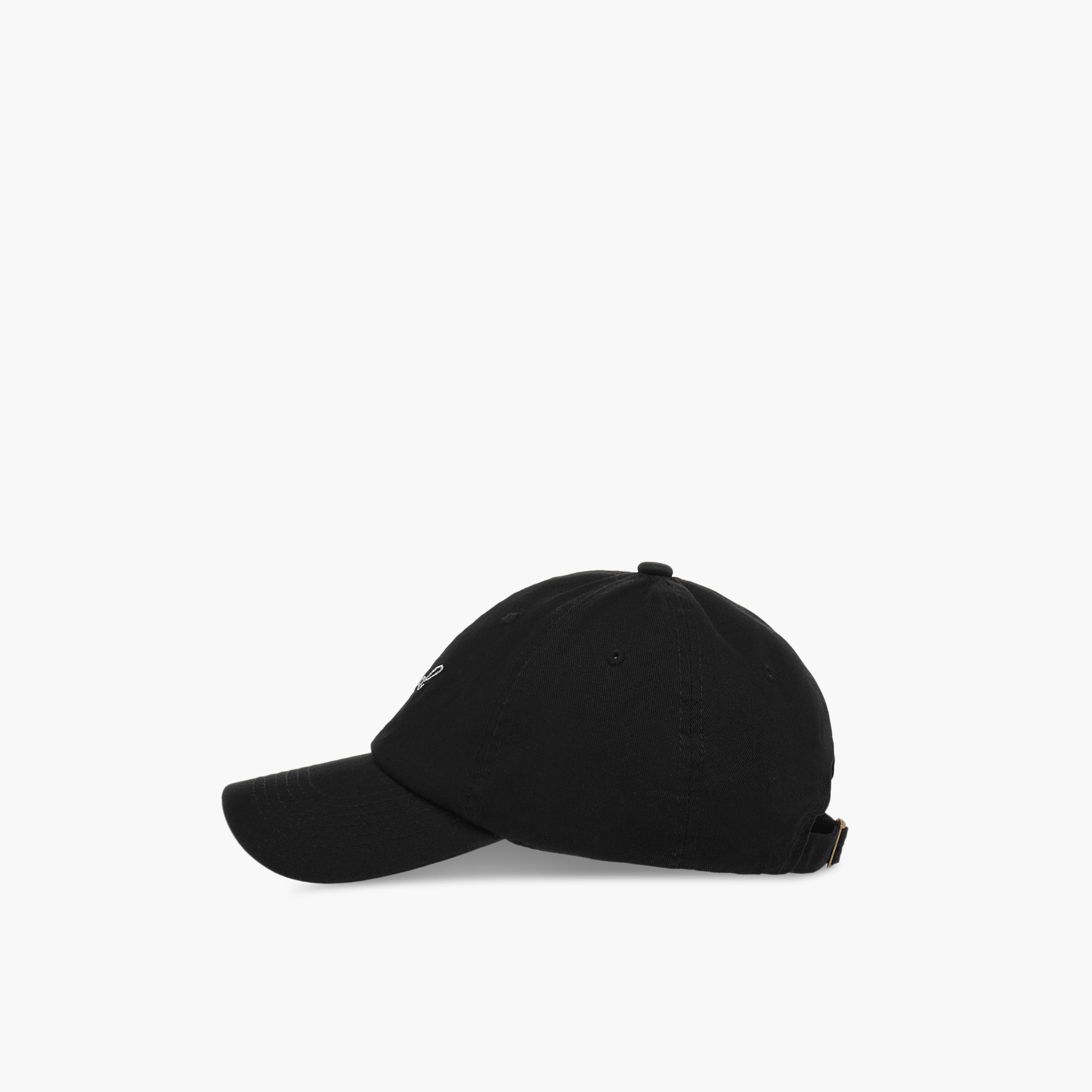 Slogan Embroidered Cap with Buckled Strap Closure-women-clothingaccessories-capsandhats-image-4