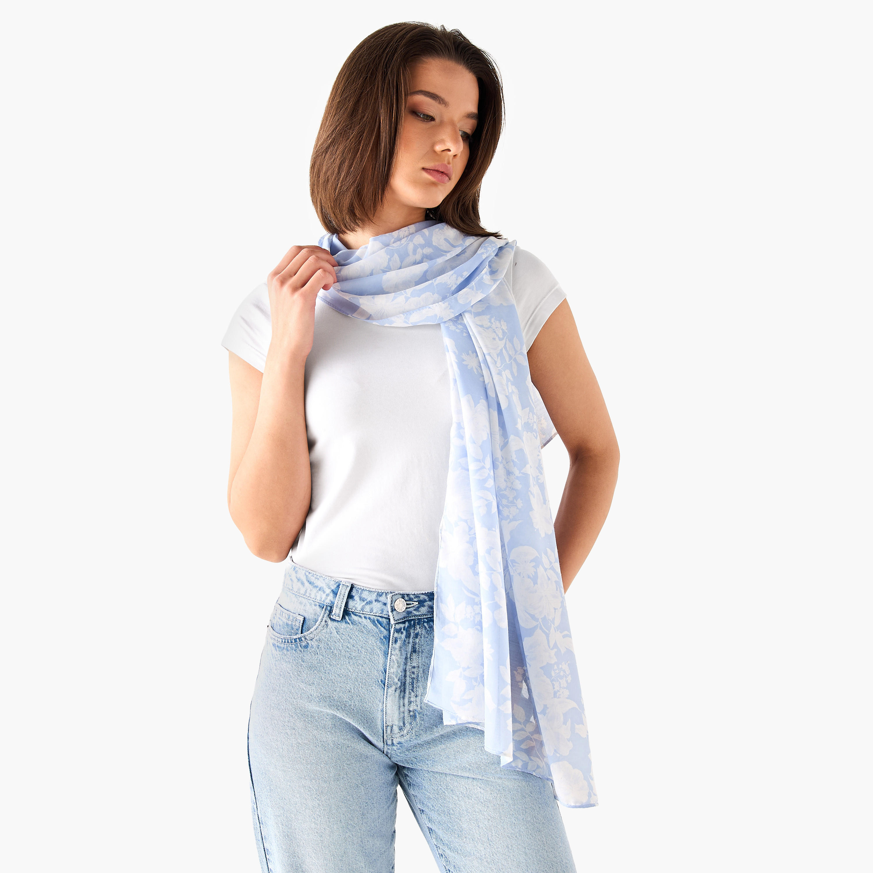 Floral Print Scarf-women-clothingaccessories-scarves-image-2