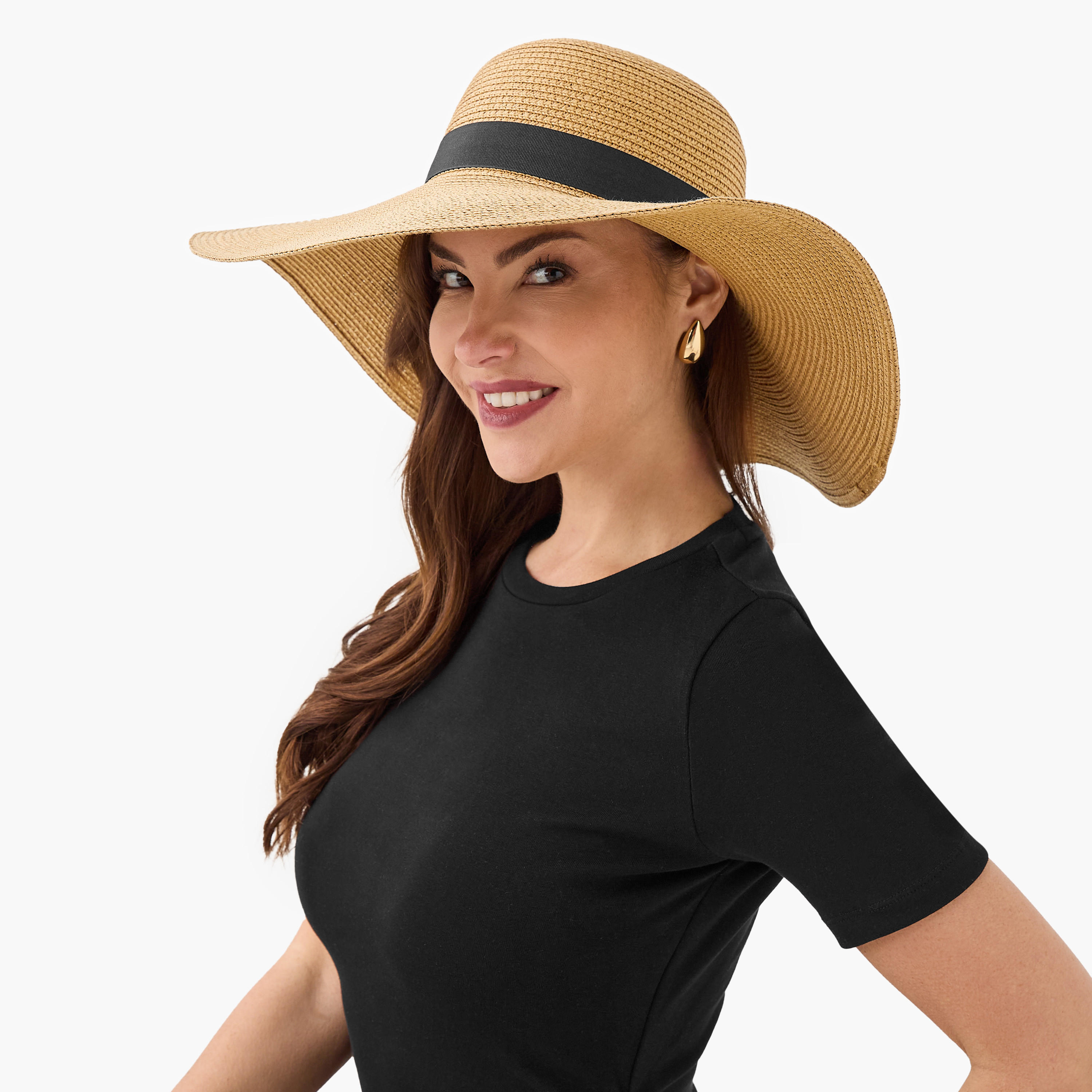 Bow Trim Beach Hat-women-clothingaccessories-capsandhats-image-2