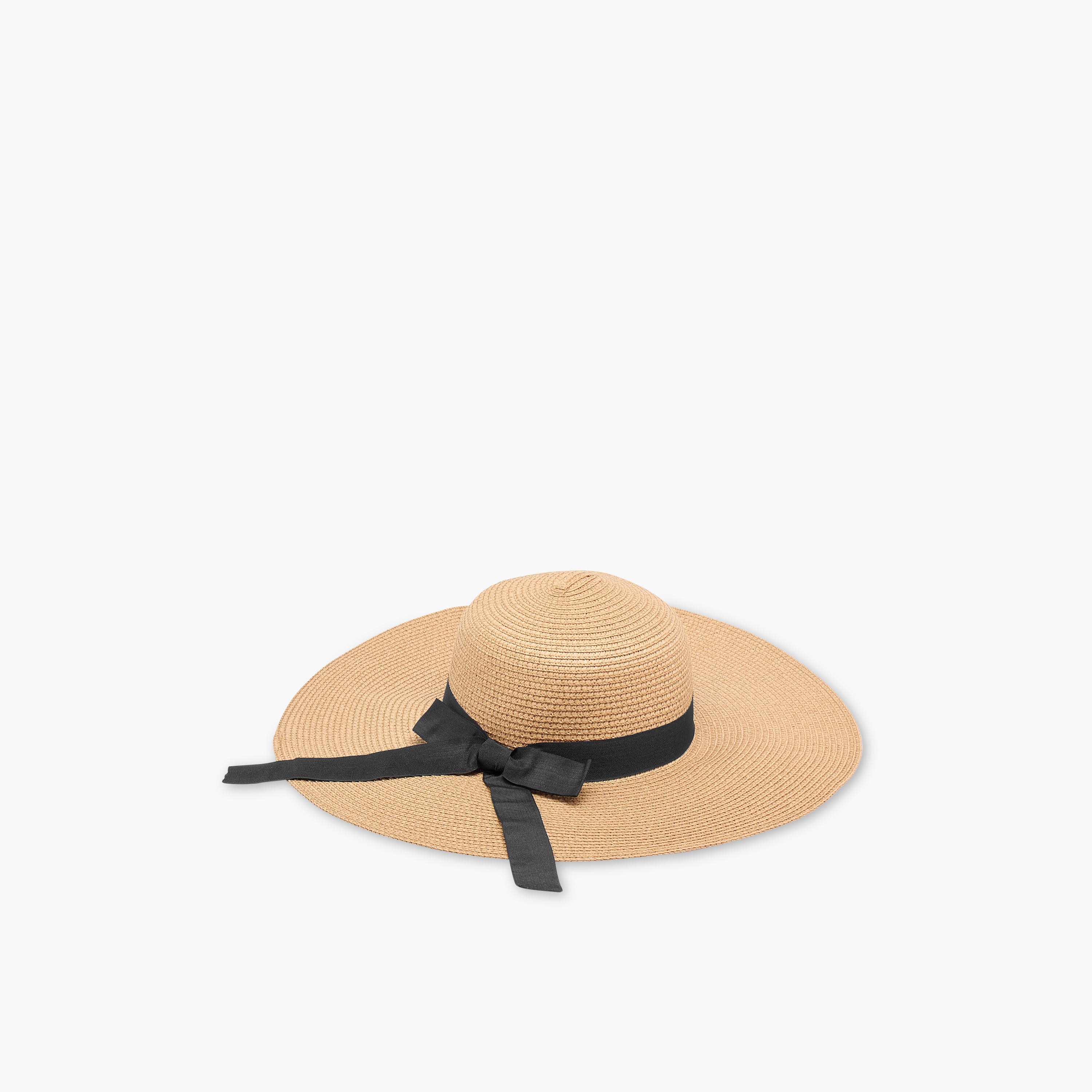 Bow Trim Beach Hat-women-clothingaccessories-capsandhats-image-3