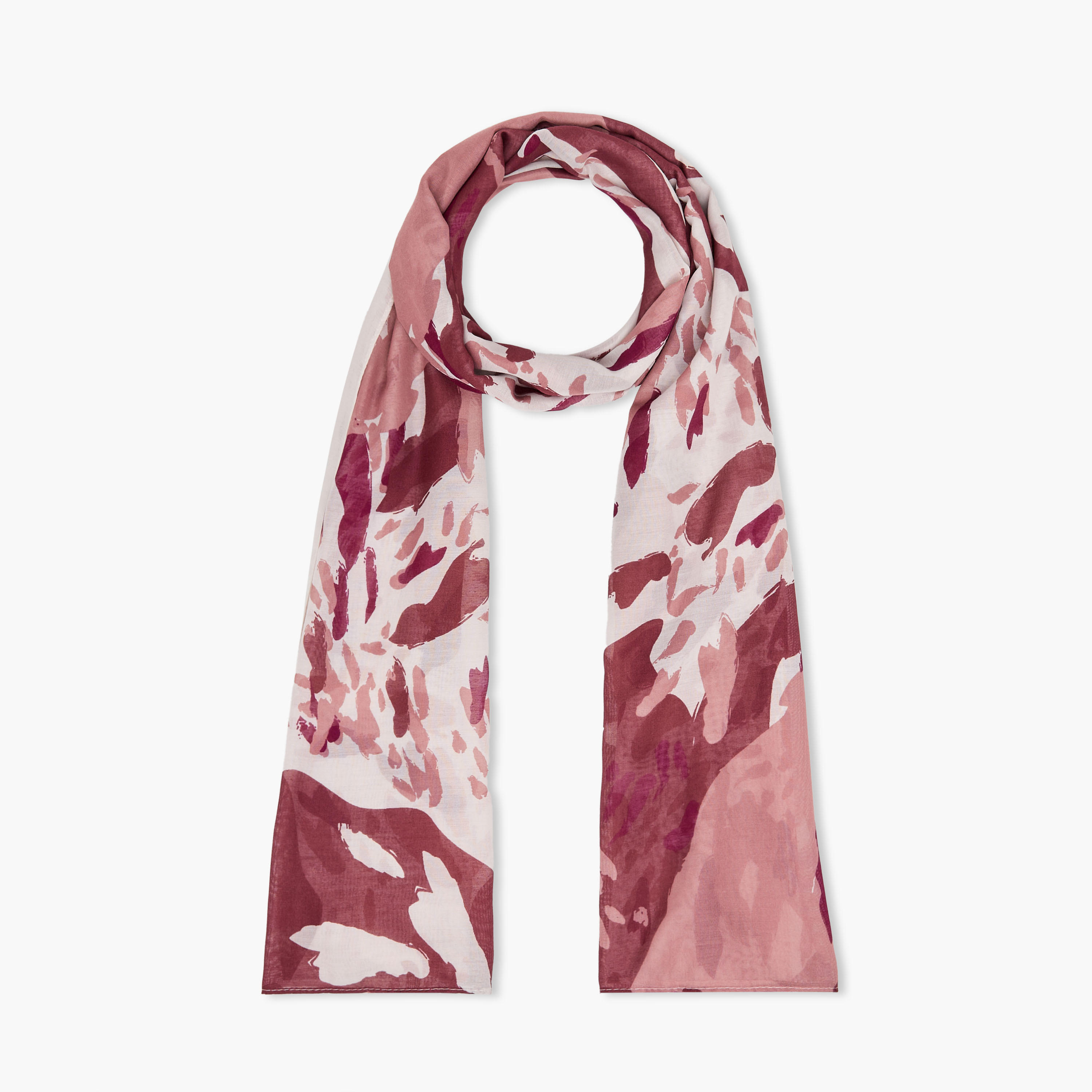 Abstract Print Scarf-women-winterwear-scarves-image-1