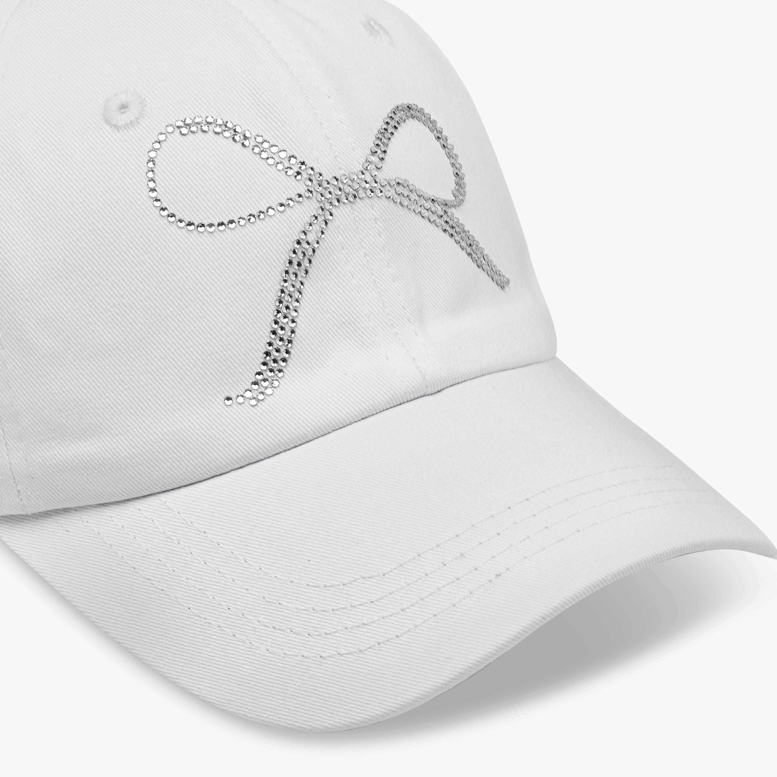 Bow Embellished Cap with Buckle Strap Closure-women-clothingaccessories-capsandhats-image-6