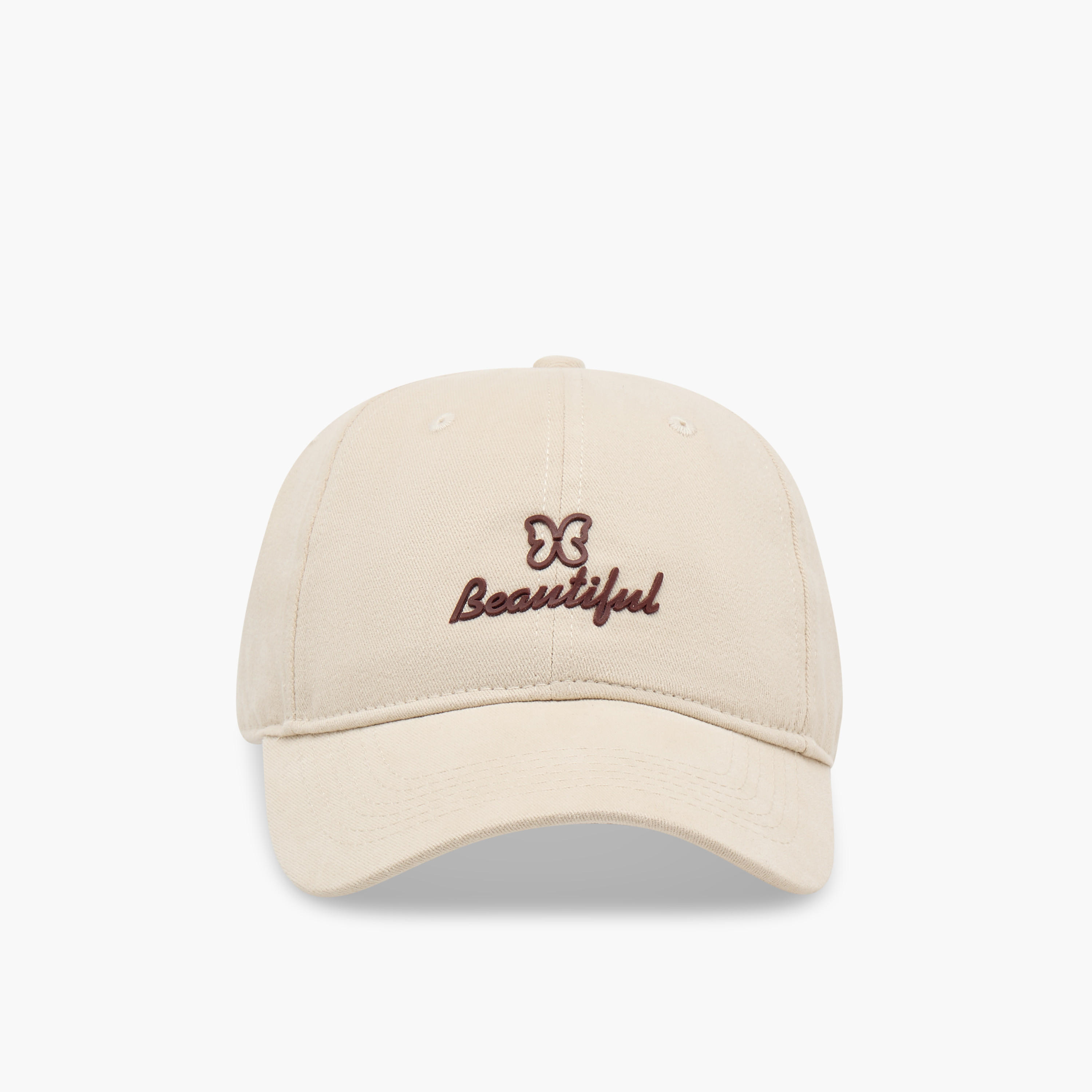كاب بتفاصيل نقوش وبحزام وإبزيم إغلاق-women-clothingaccessories-capsandhats-image-8