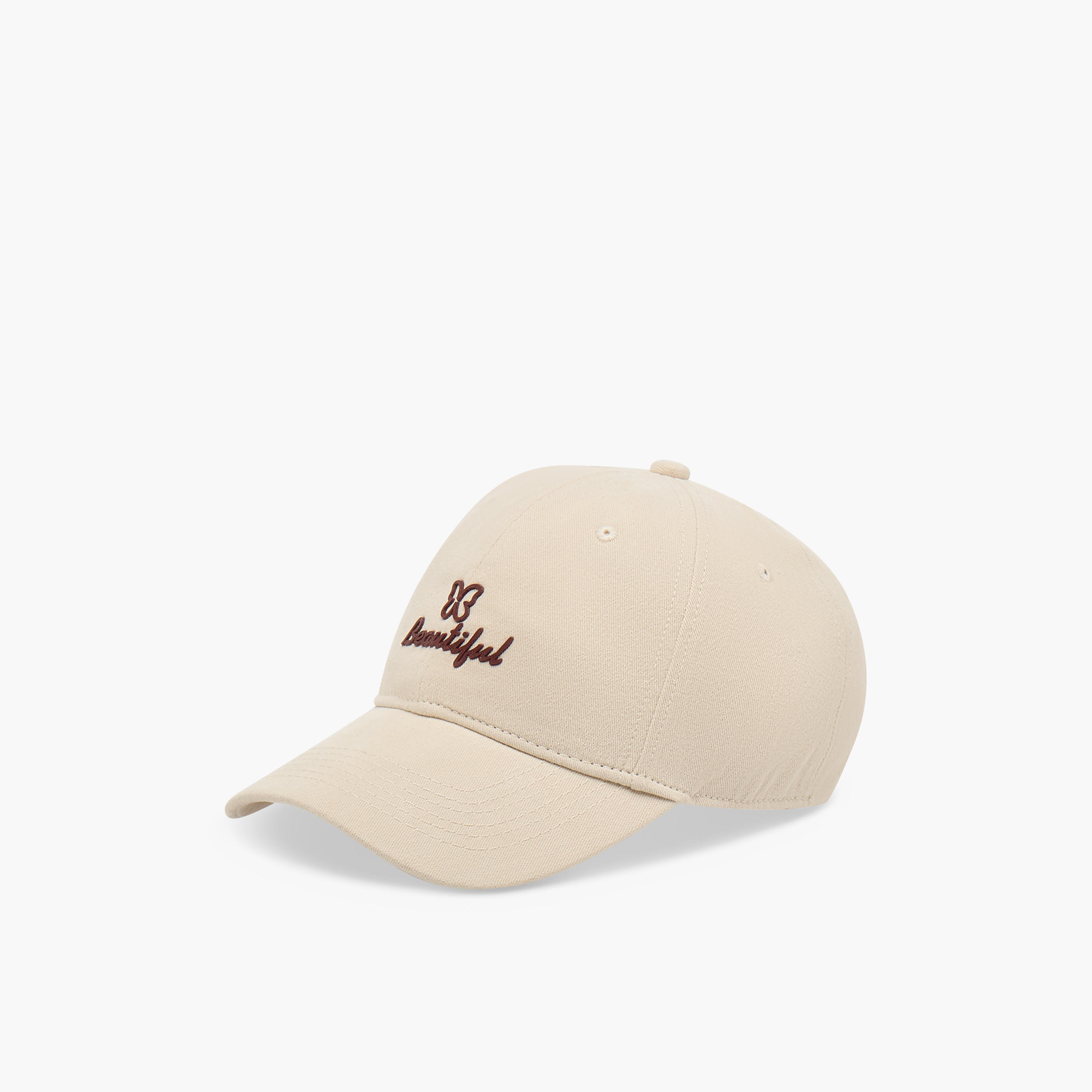 كاب بتفاصيل نقوش وبحزام وإبزيم إغلاق-women-clothingaccessories-capsandhats-image-6