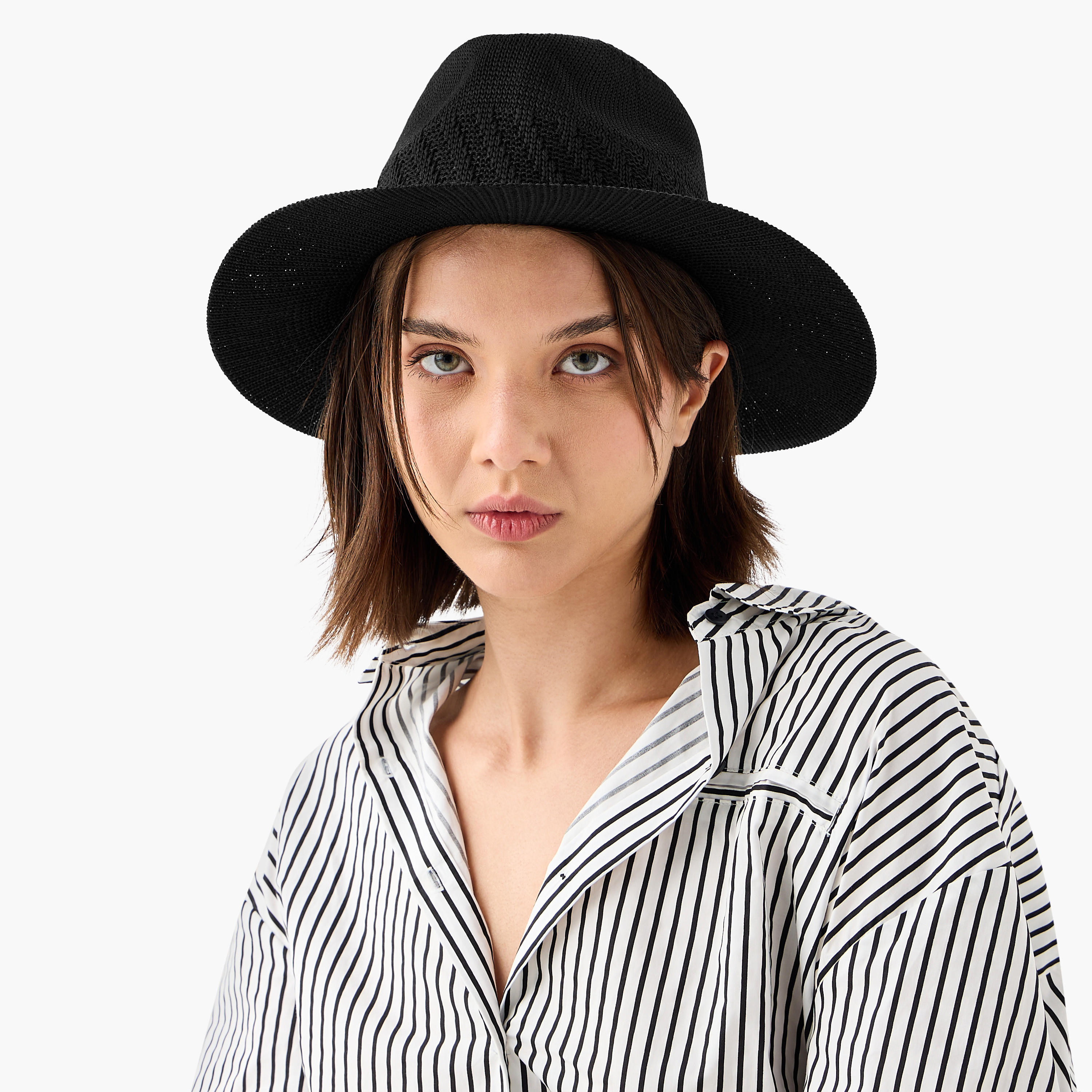 قبعة بارزة الملمس-women-clothingaccessories-capsandhats-image-7