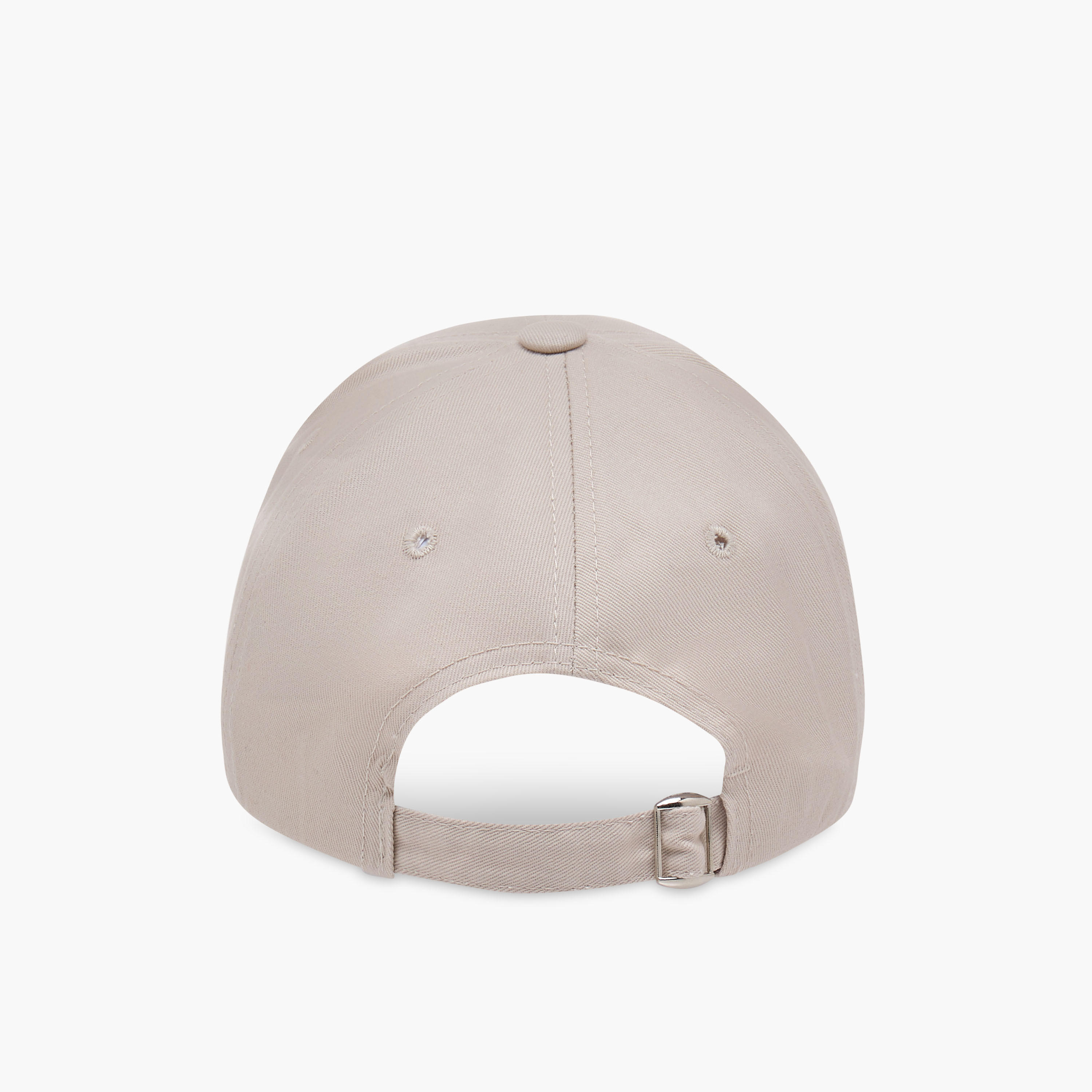 Canvas Baseball Cap with Buckled Strap Closure-women-clothingaccessories-capsandhats-image-5