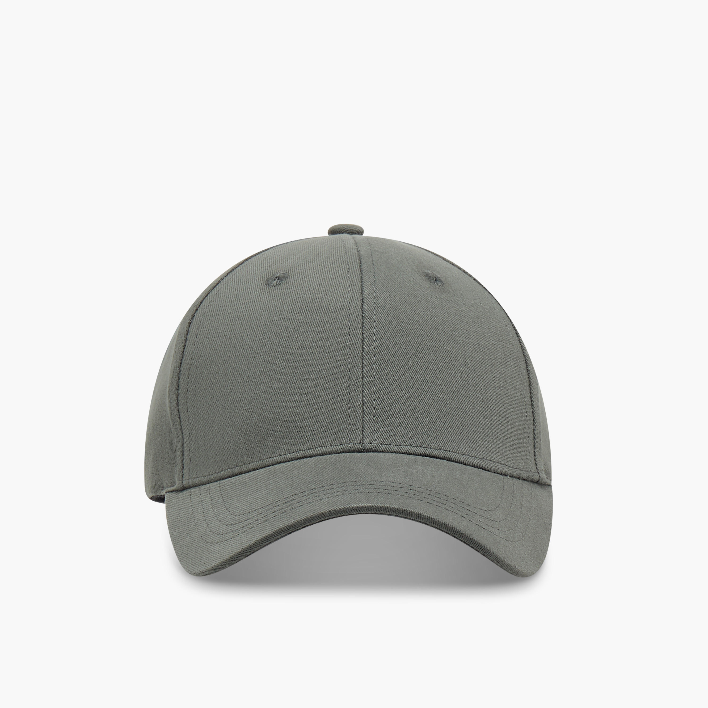 Canvas Baseball Cap with Buckled Strap Closure-women-clothingaccessories-capsandhats-image-1