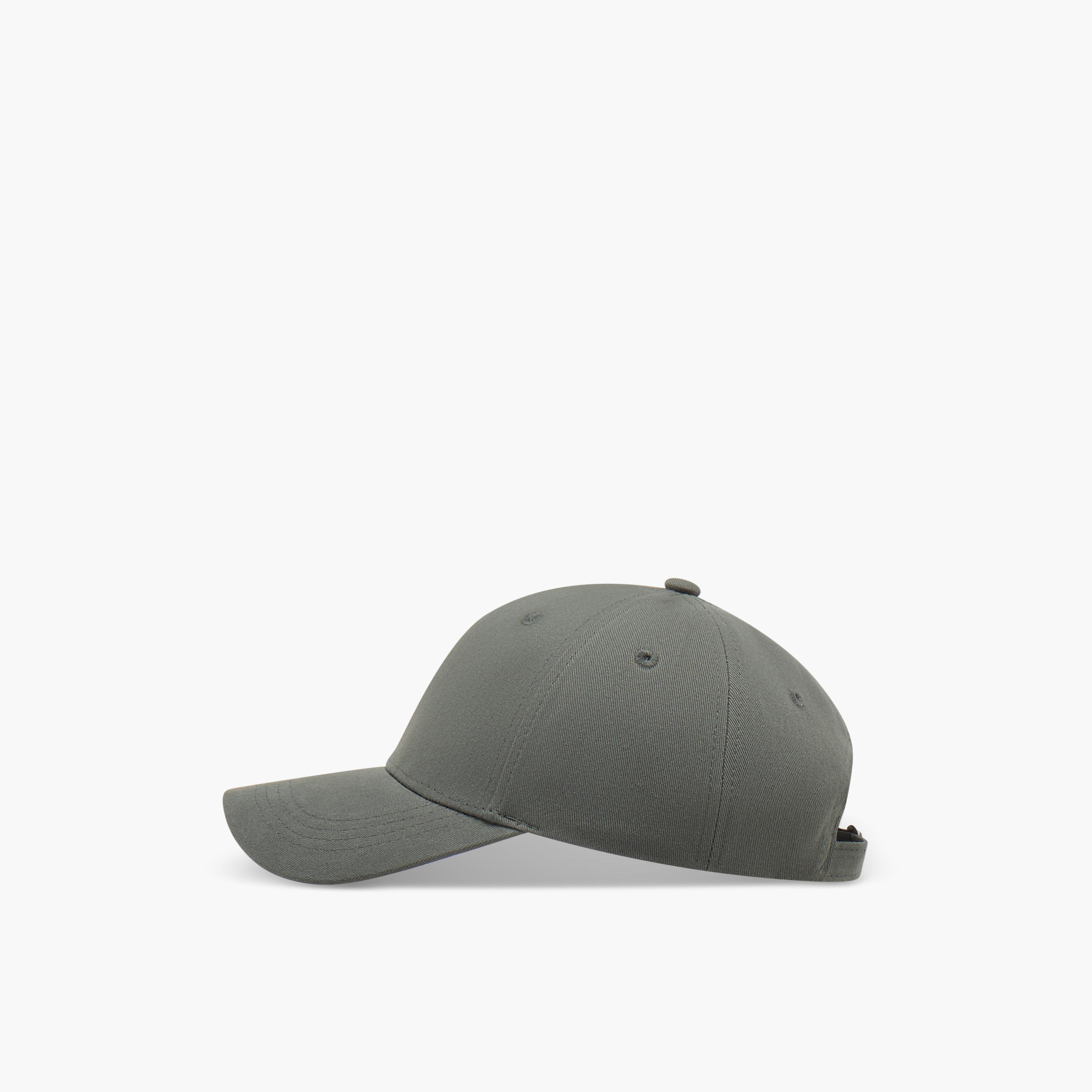 Canvas Baseball Cap with Buckled Strap Closure-women-clothingaccessories-capsandhats-image-4