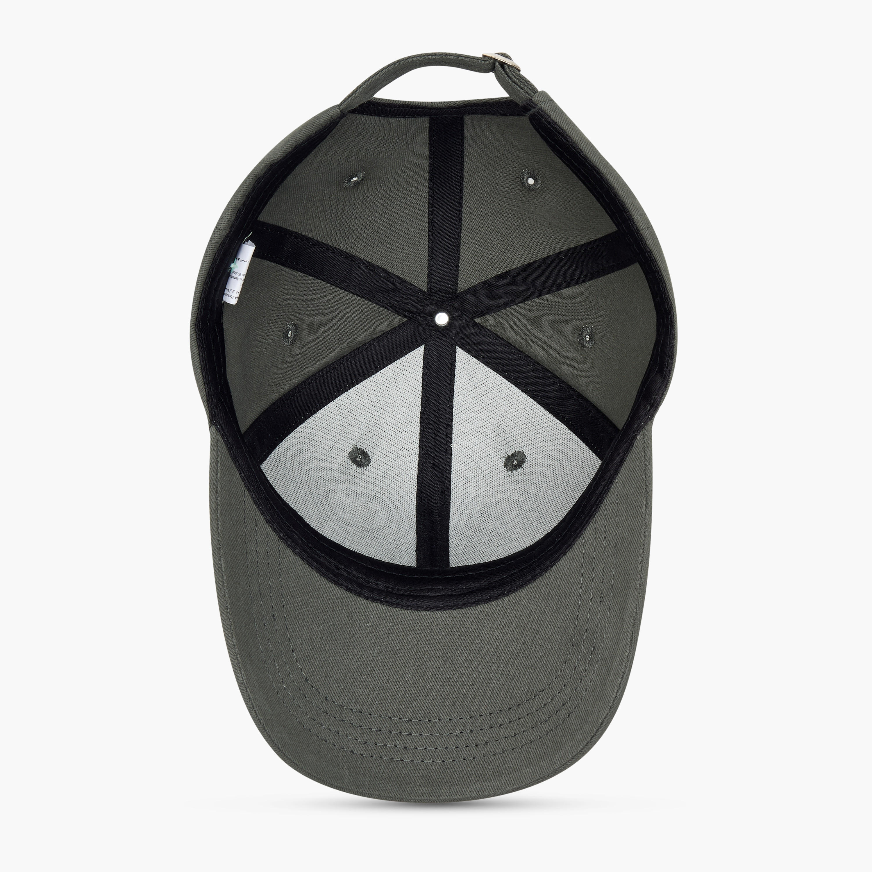 Canvas Baseball Cap with Buckled Strap Closure-women-clothingaccessories-capsandhats-image-8