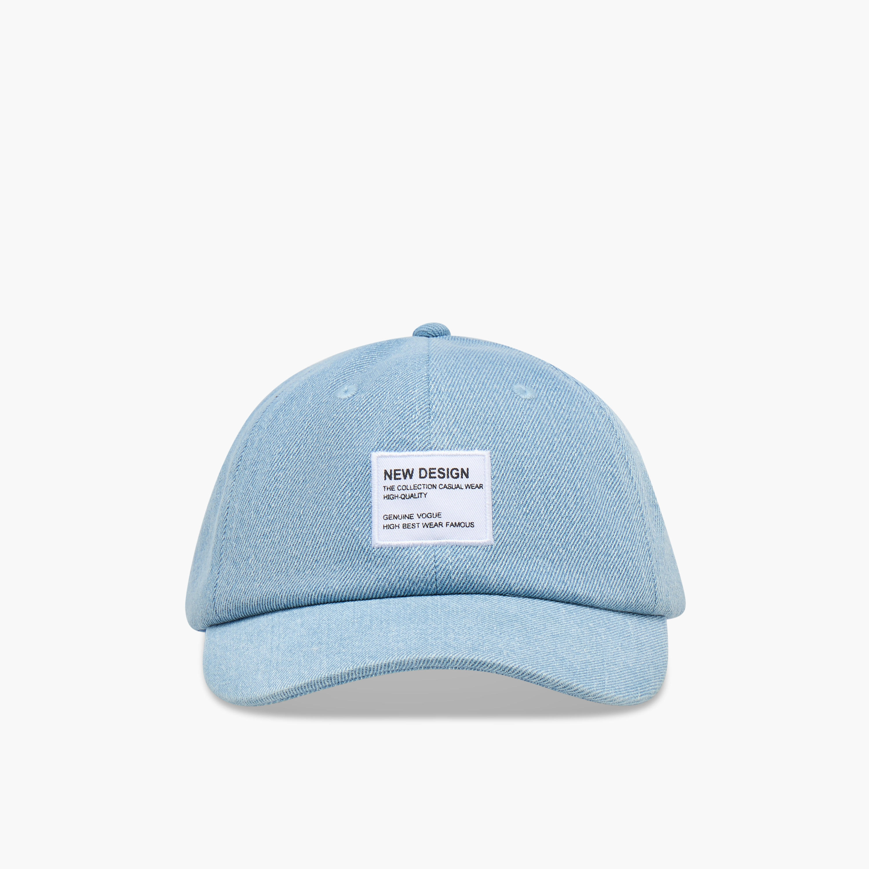 Applique Detail Cap with Buckled Strap Closure-women-clothingaccessories-capsandhats-image-1