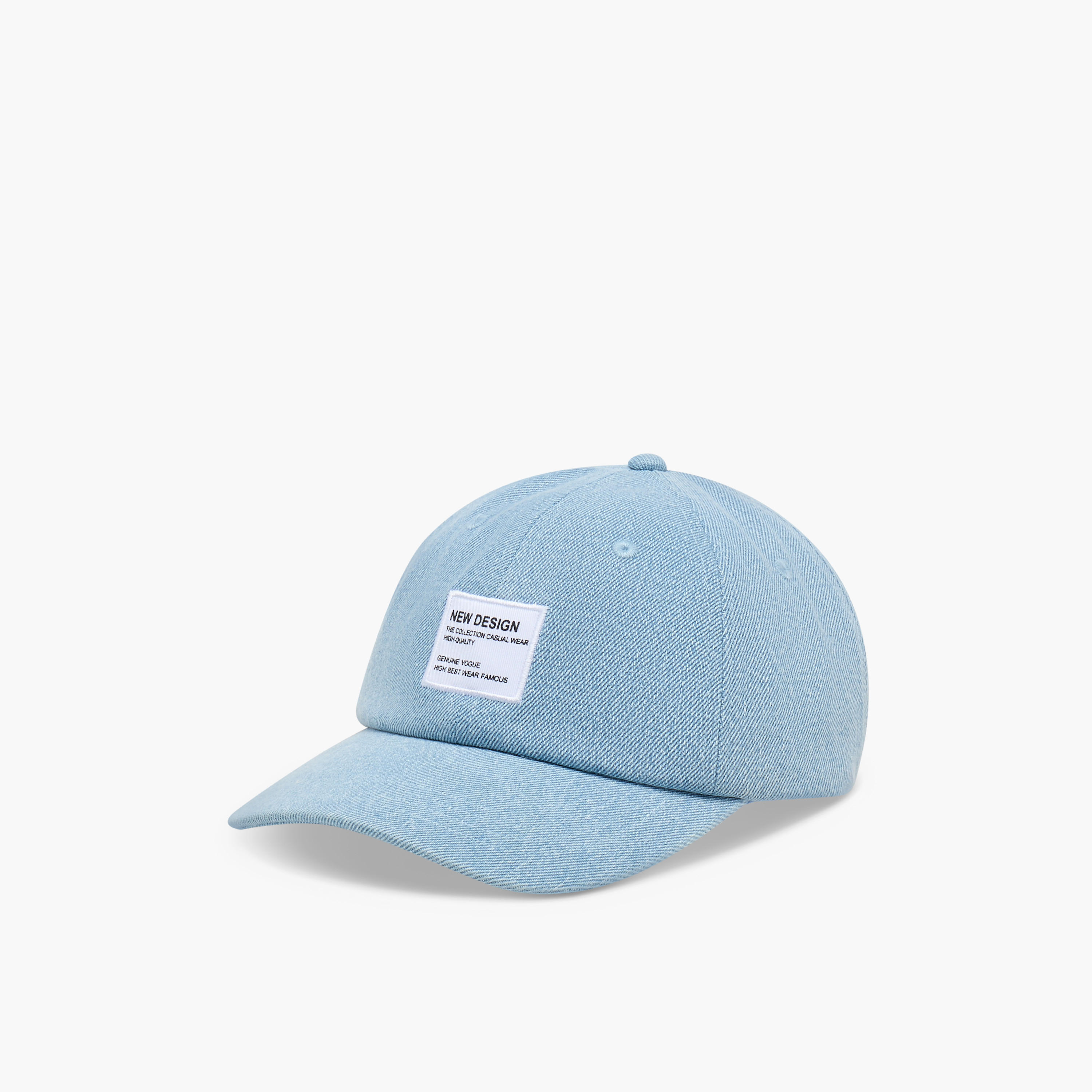 Applique Detail Cap with Buckled Strap Closure-women-clothingaccessories-capsandhats-image-3