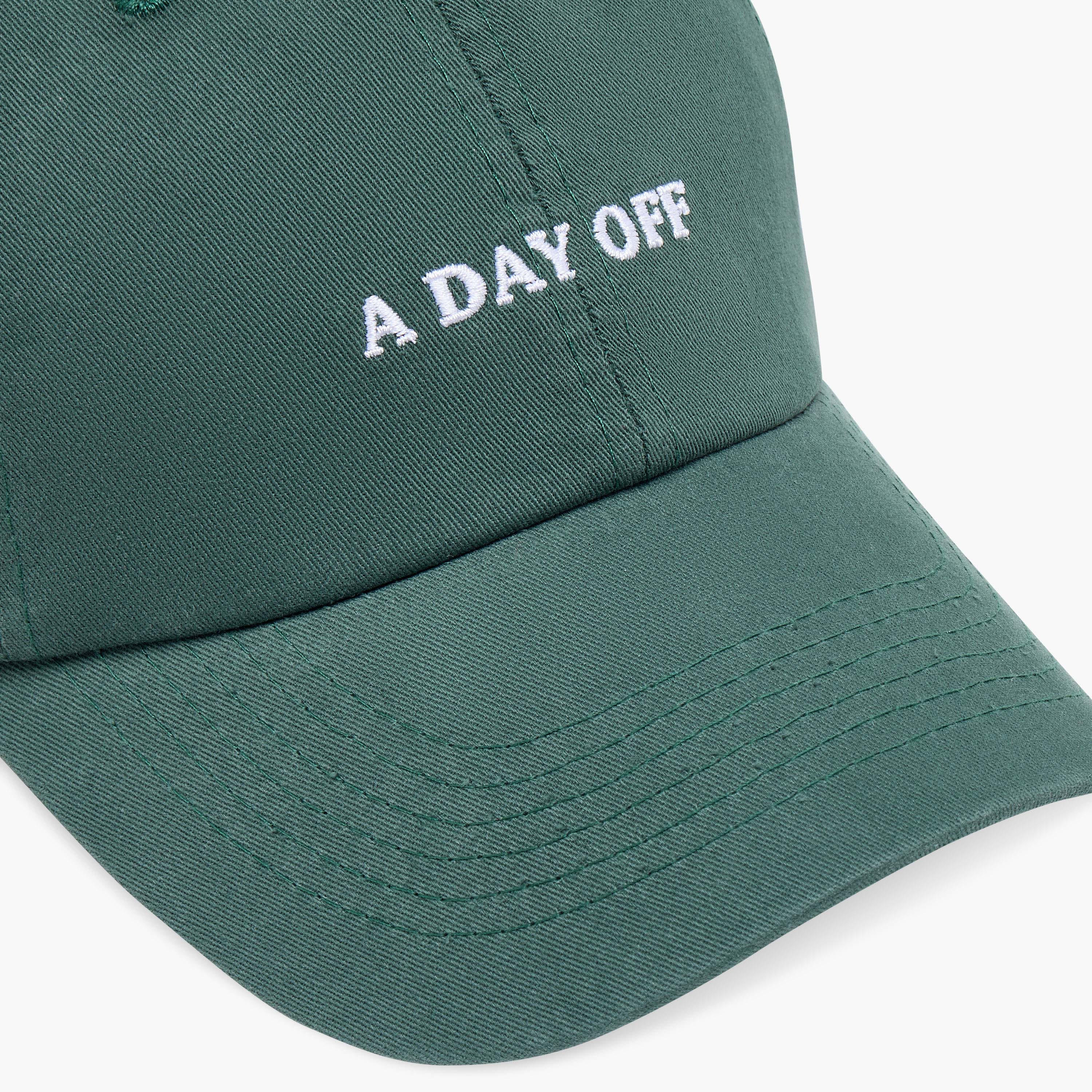 Slogan Embroidered Baseball Cap with Hook and Loop Strap Closure-women-clothingaccessories-capsandhats-image-6