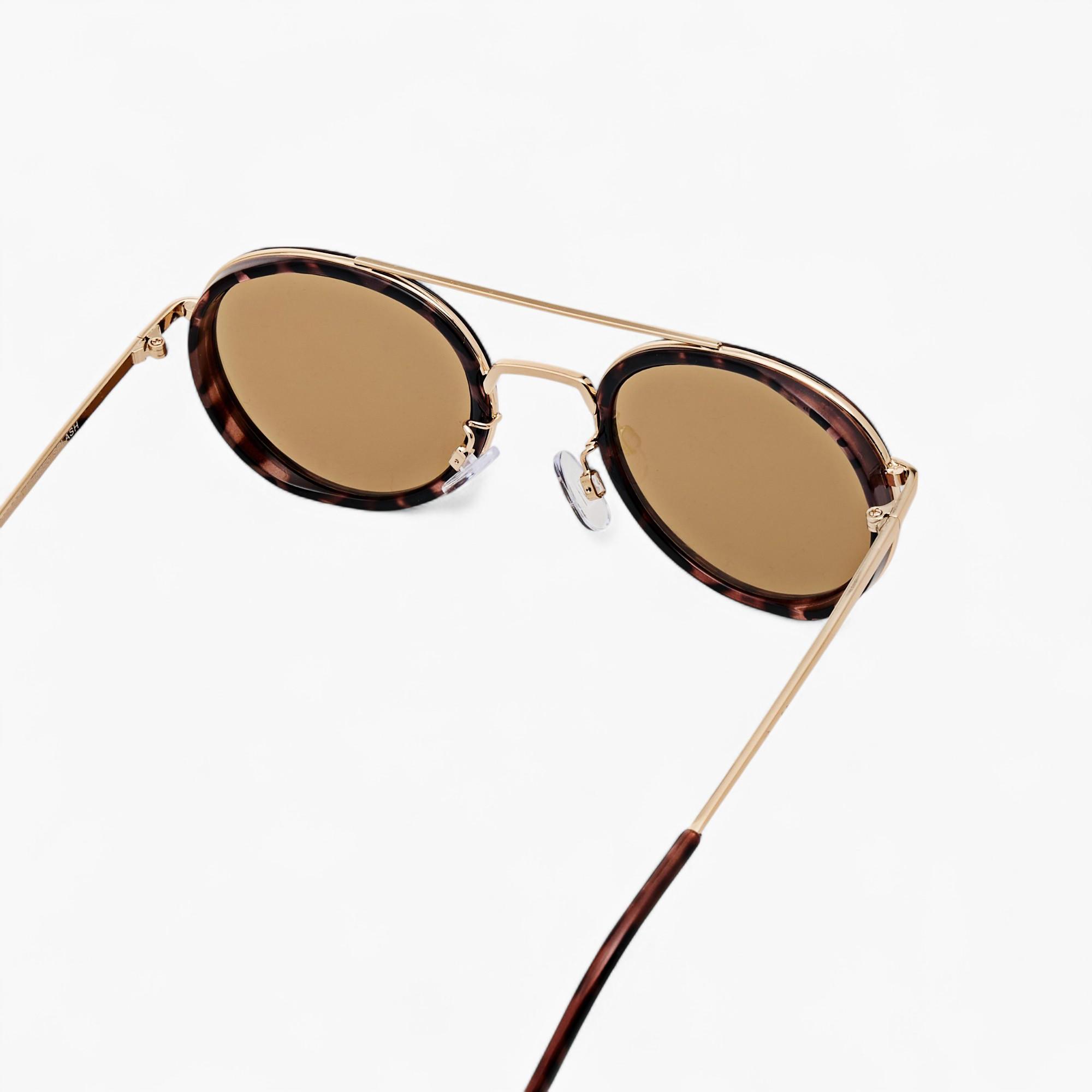 Tinted Lens Full Rim Sunglasses with Nose Pads-women-sunglasses-image-5
