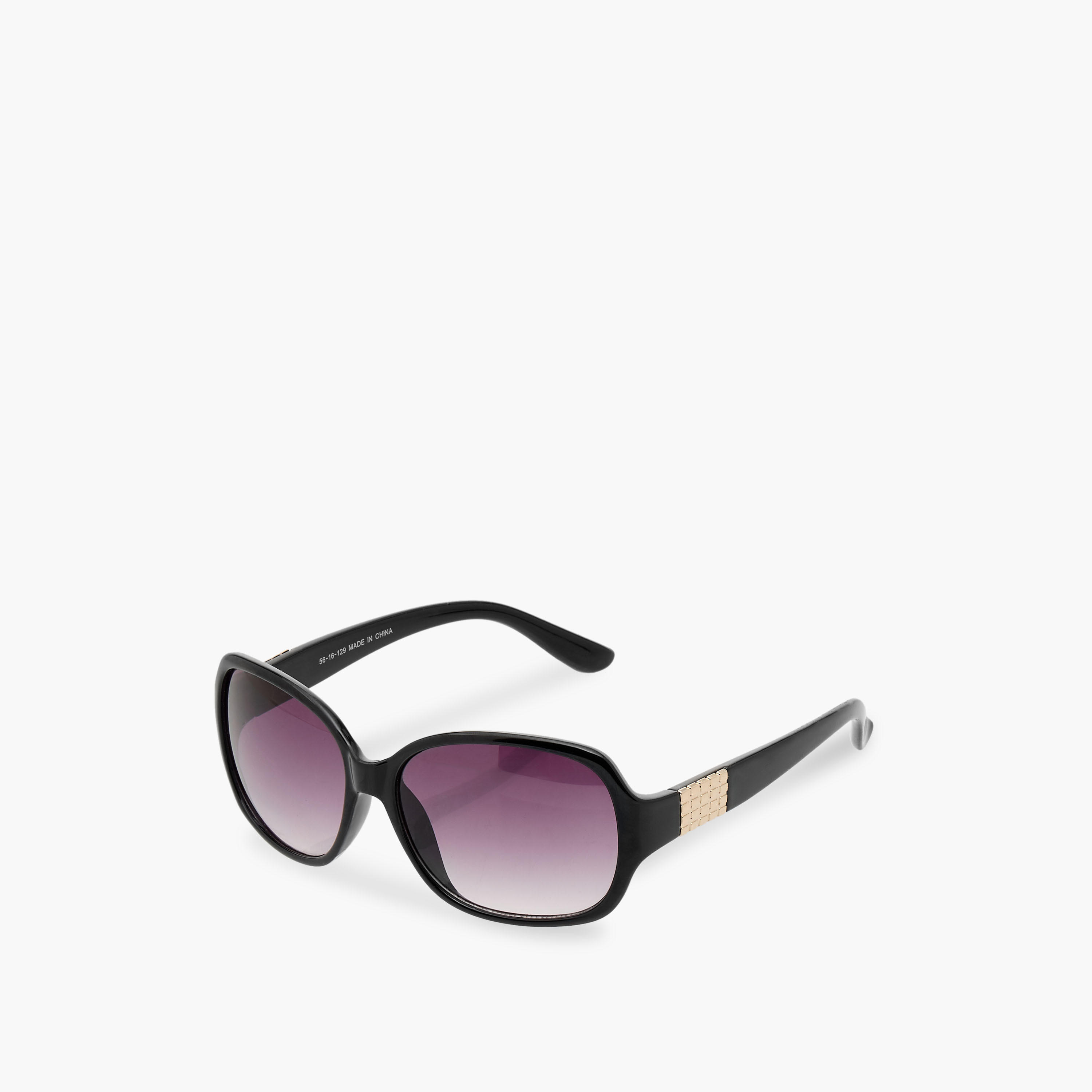 Tinted Lens Full Rim Sunglasses-women-sunglasses-image-3