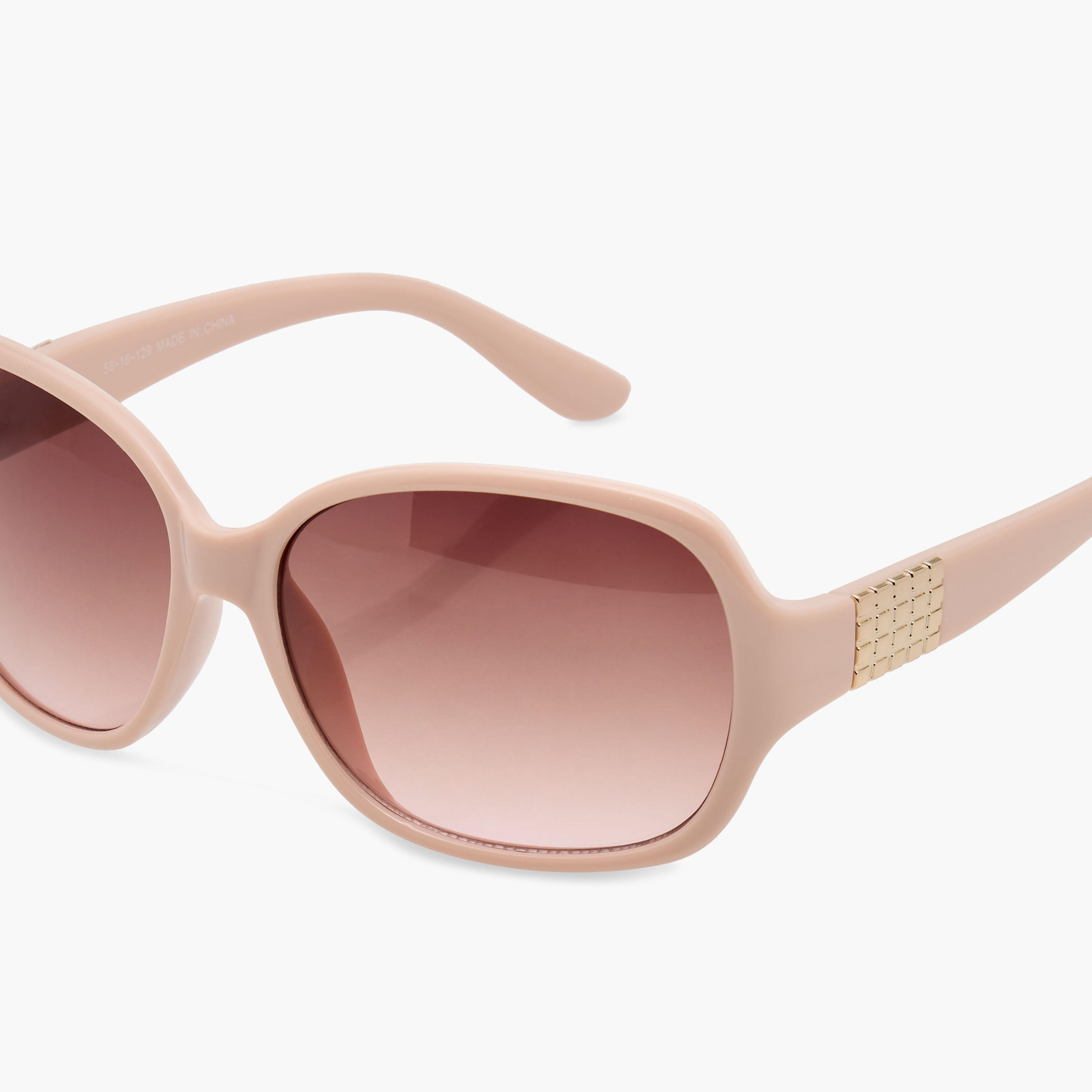 Tinted Lens Full Rim Sunglasses-women-sunglasses-image-6