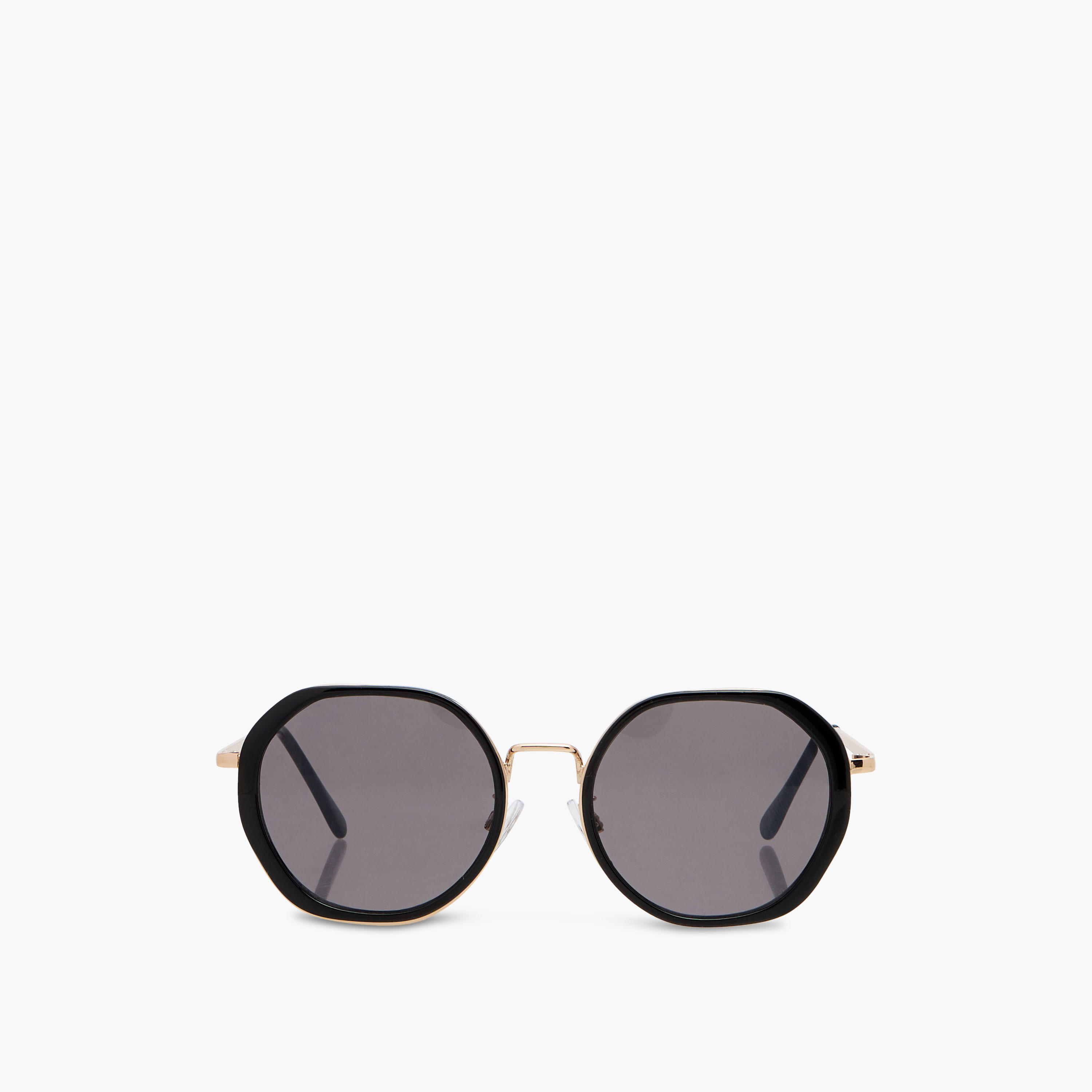 Tinted Lens Full Rim Sunglasses with Nose Pads-women-sunglasses-image-3