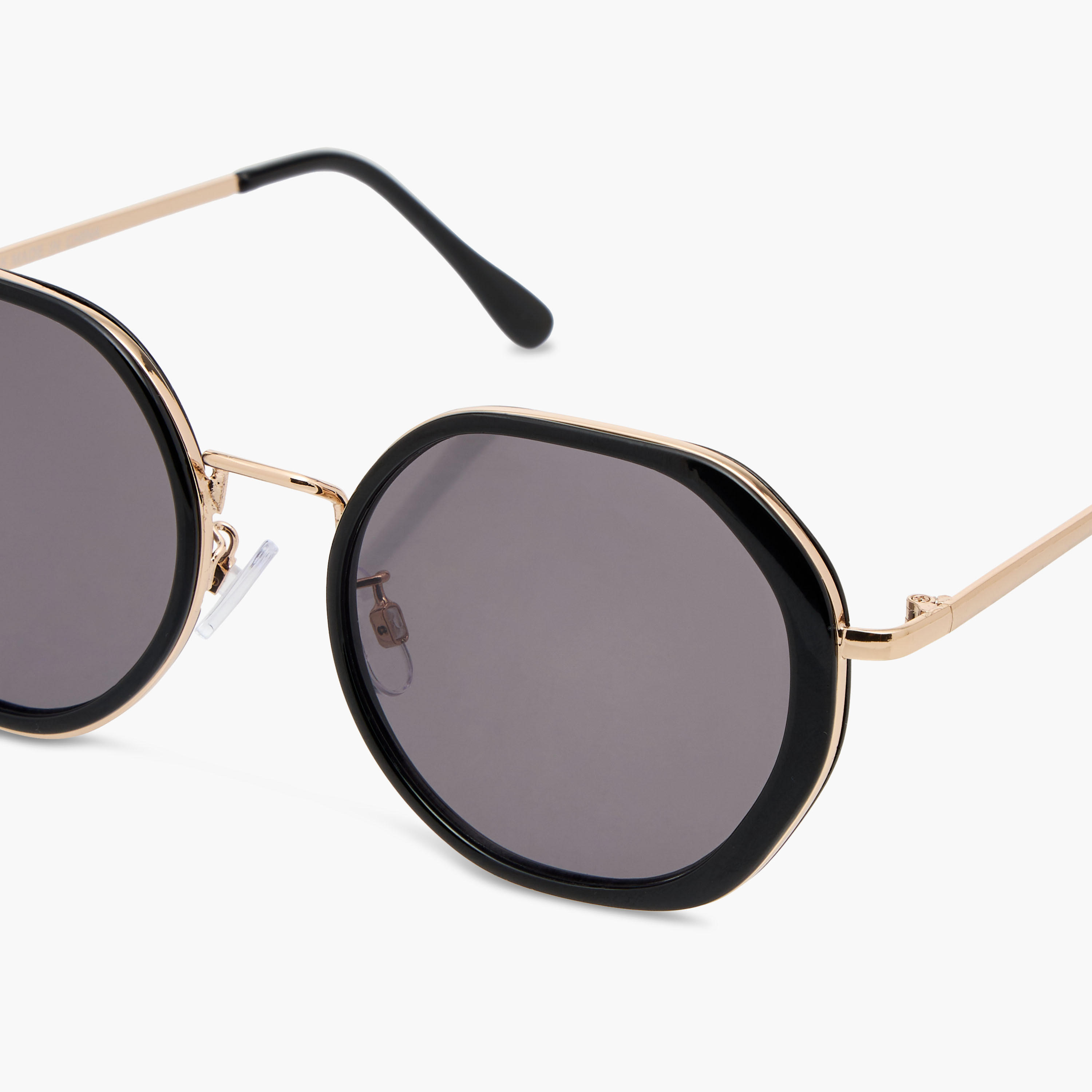 Tinted Lens Full Rim Sunglasses with Nose Pads-women-sunglasses-image-6