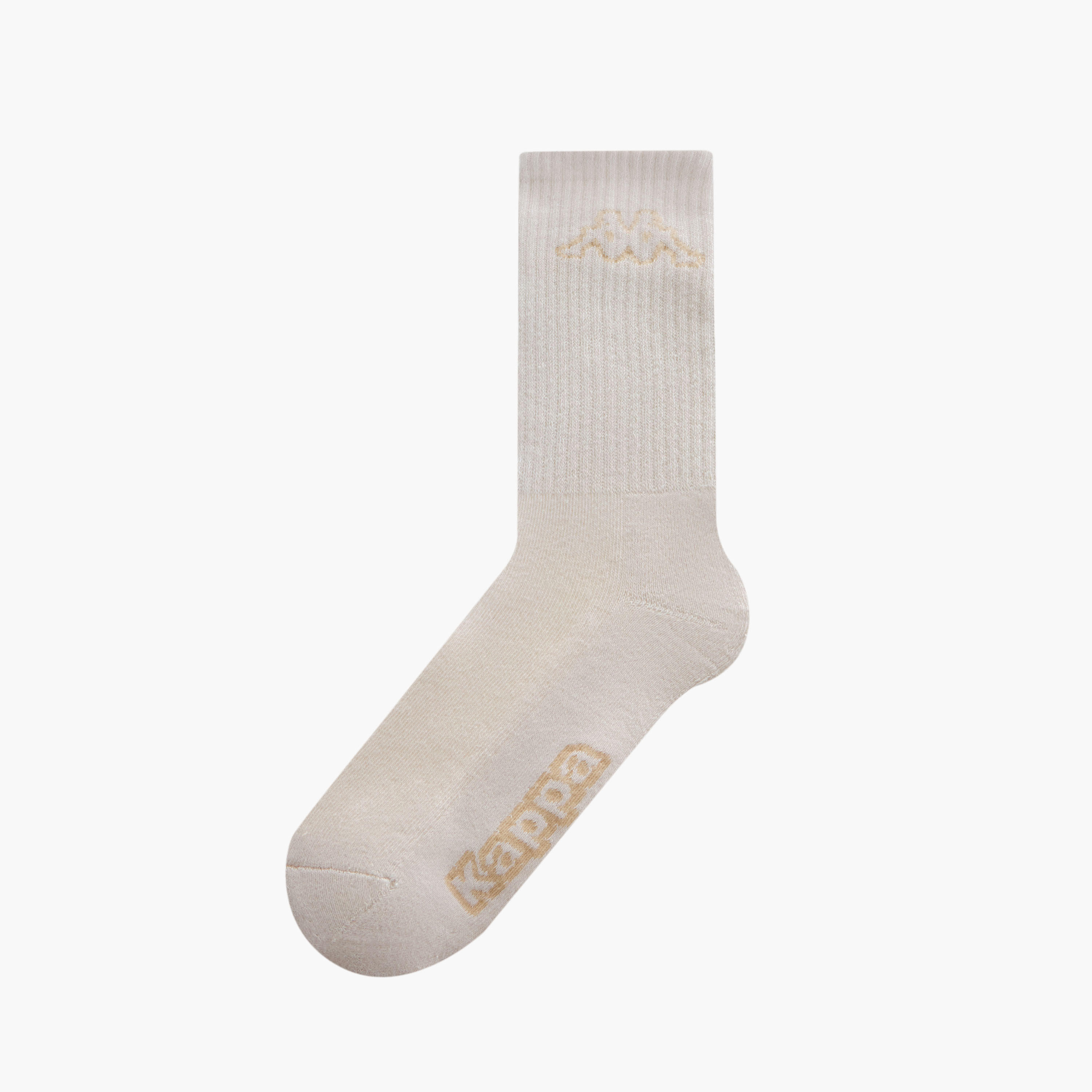 طقم جوارب 3 أزواج بطول الكاحل وحماية من البكتيريا وتفاصيل الشعار من كابا-women-socksandstockings-image-2