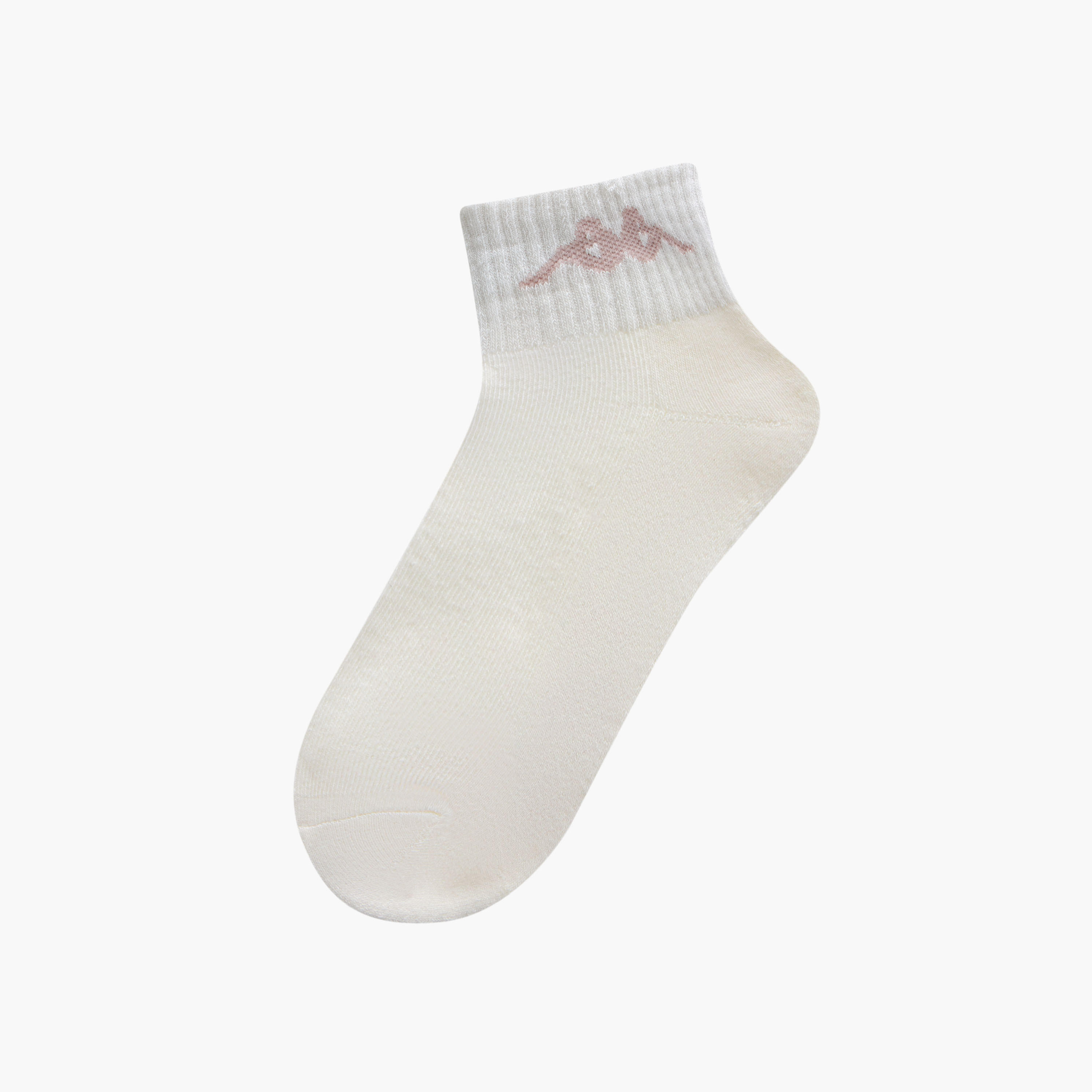 طقم جوارب 3 أزواج بطول متوسط وحماية من البكتيريا وطبعات الشعار من كابا-women-socksandstockings-image-2