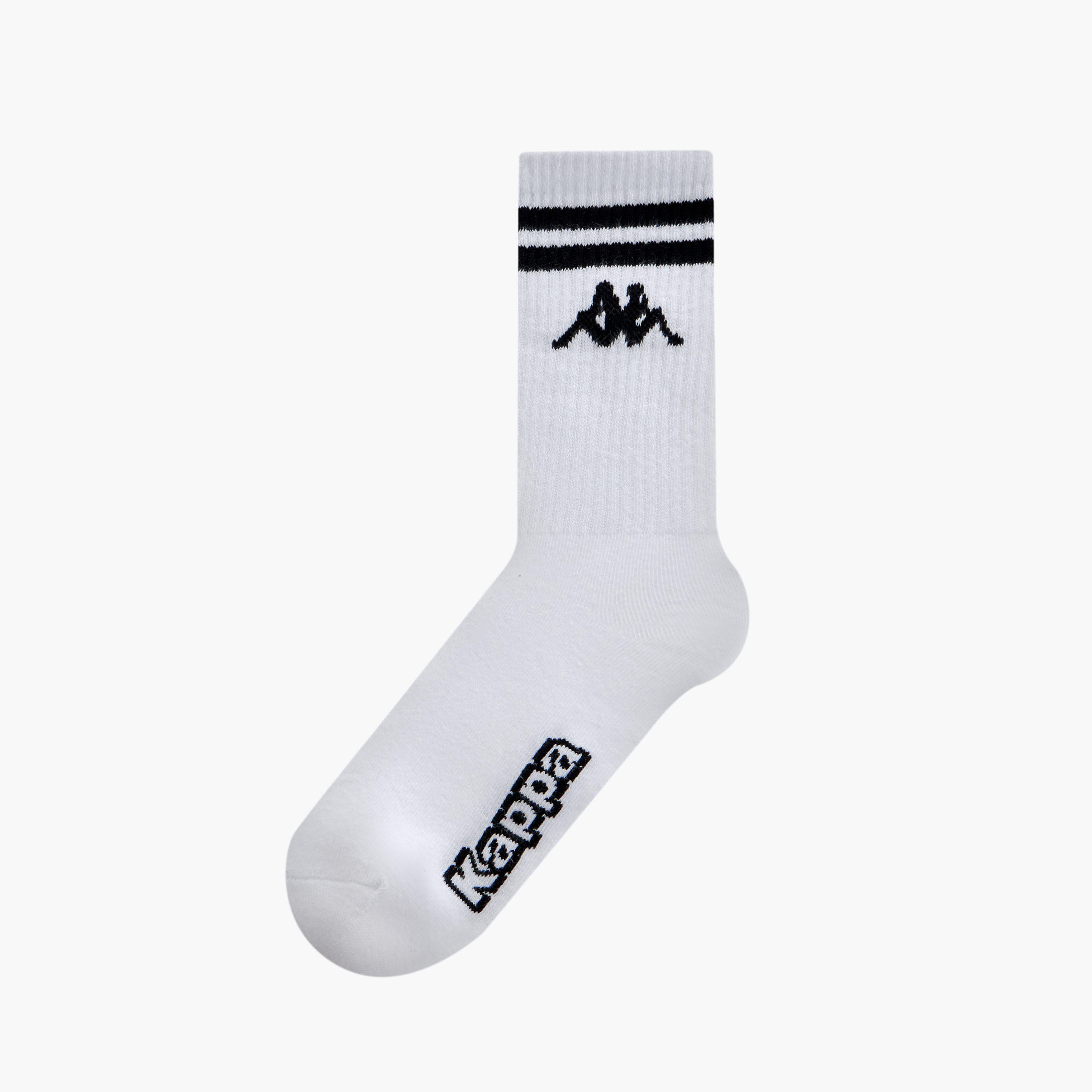 طقم جوارب 5 أزواج بطول متوسط وحماية من البكتيريا وتفاصيل الشعار من كابا-women-socksandstockings-image-2