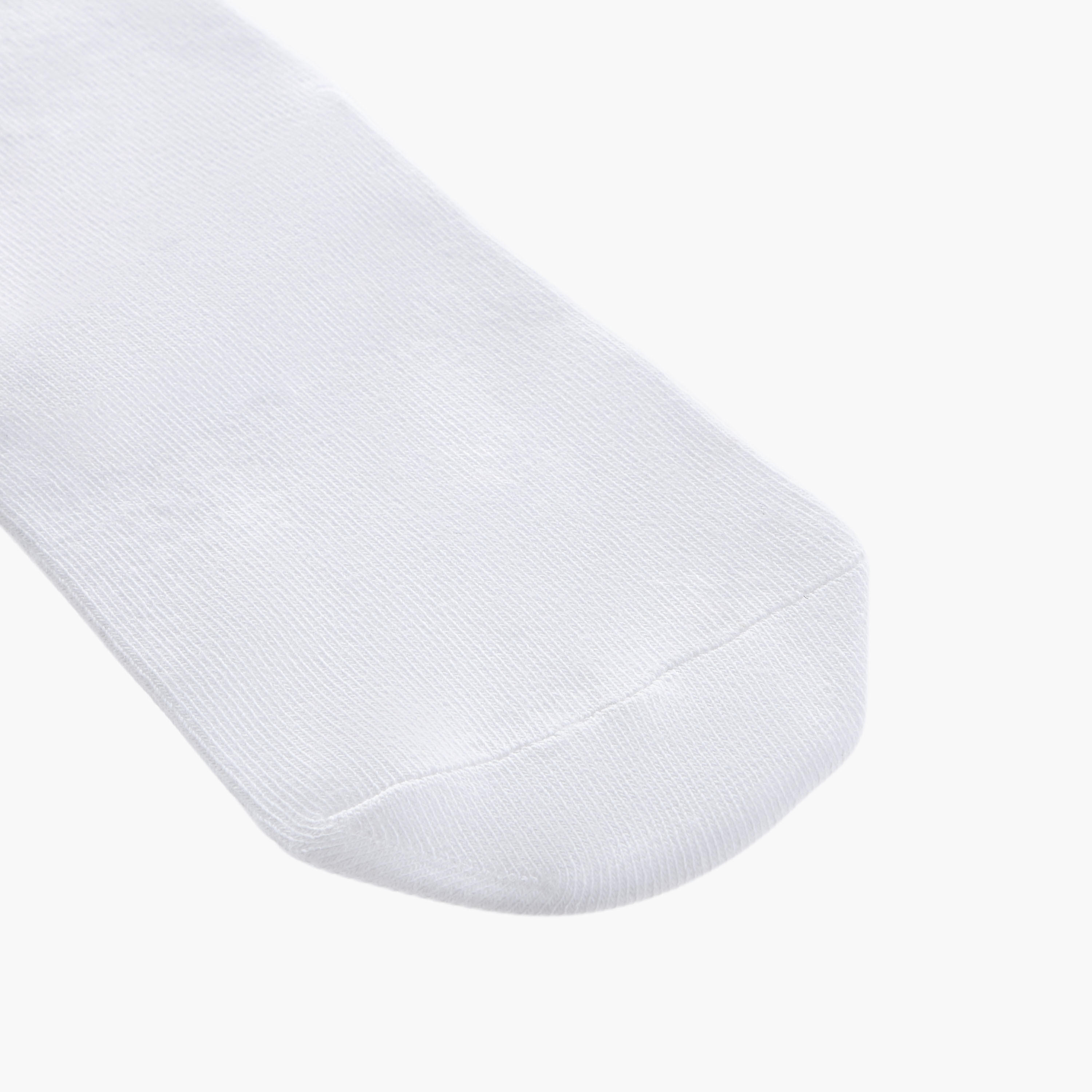 Set of 2 - Ribbed Knee Length Socks with Antibacterial Protection-women-socksandstockings-image-5