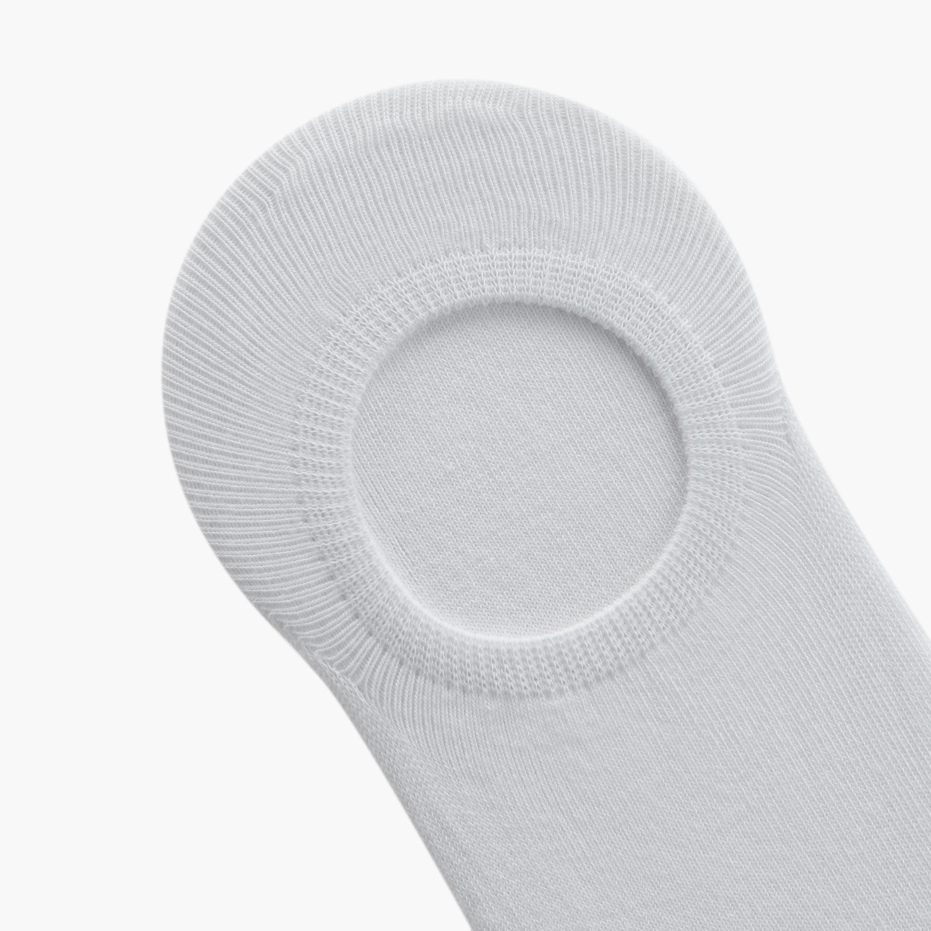 Set of 3 - Ribbed Invisible Socks with Antibacterial Protection-women-socksandstockings-image-5