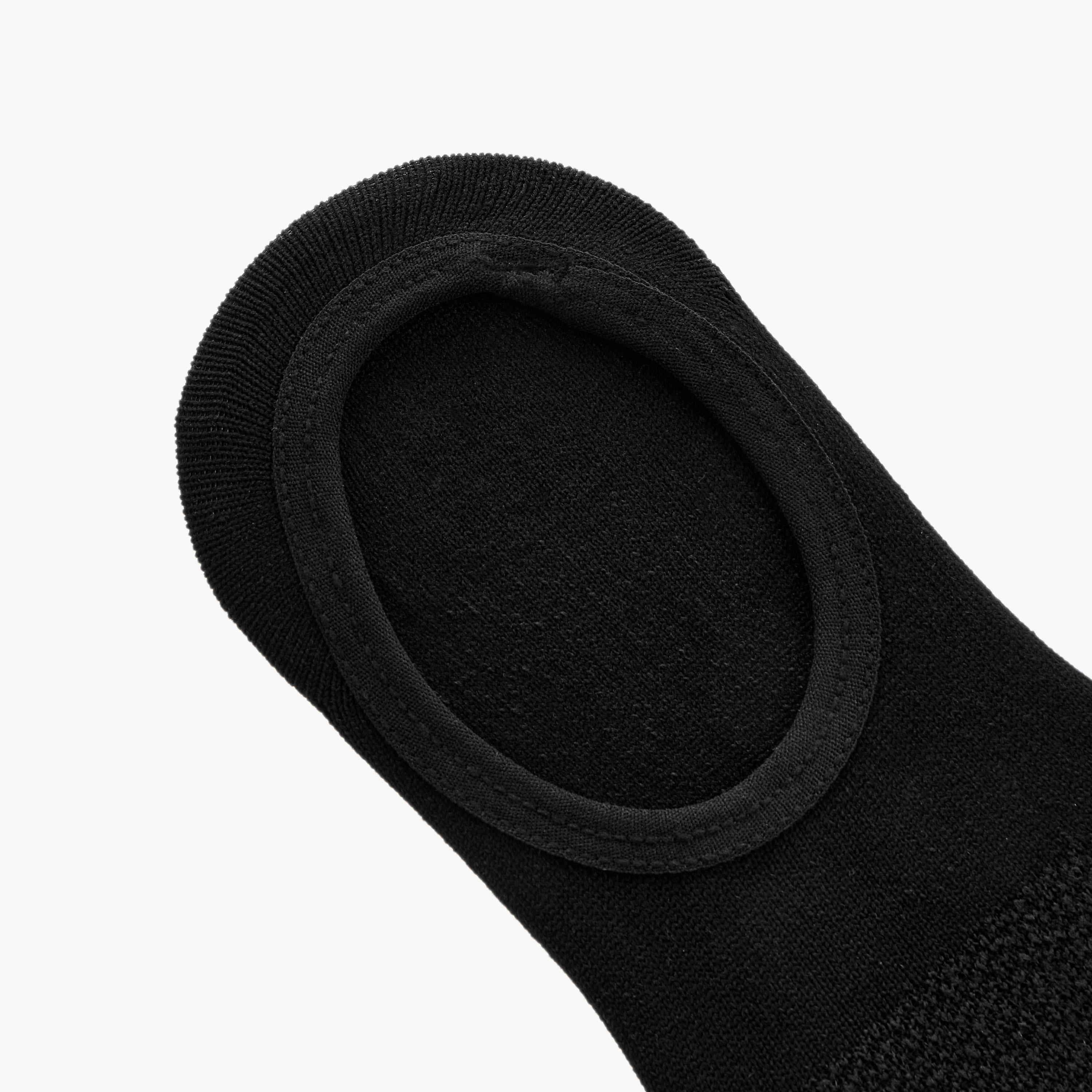 Set of 3 - Textured No-Show Socks with Antibacterial Protection-women-socksandstockings-image-5