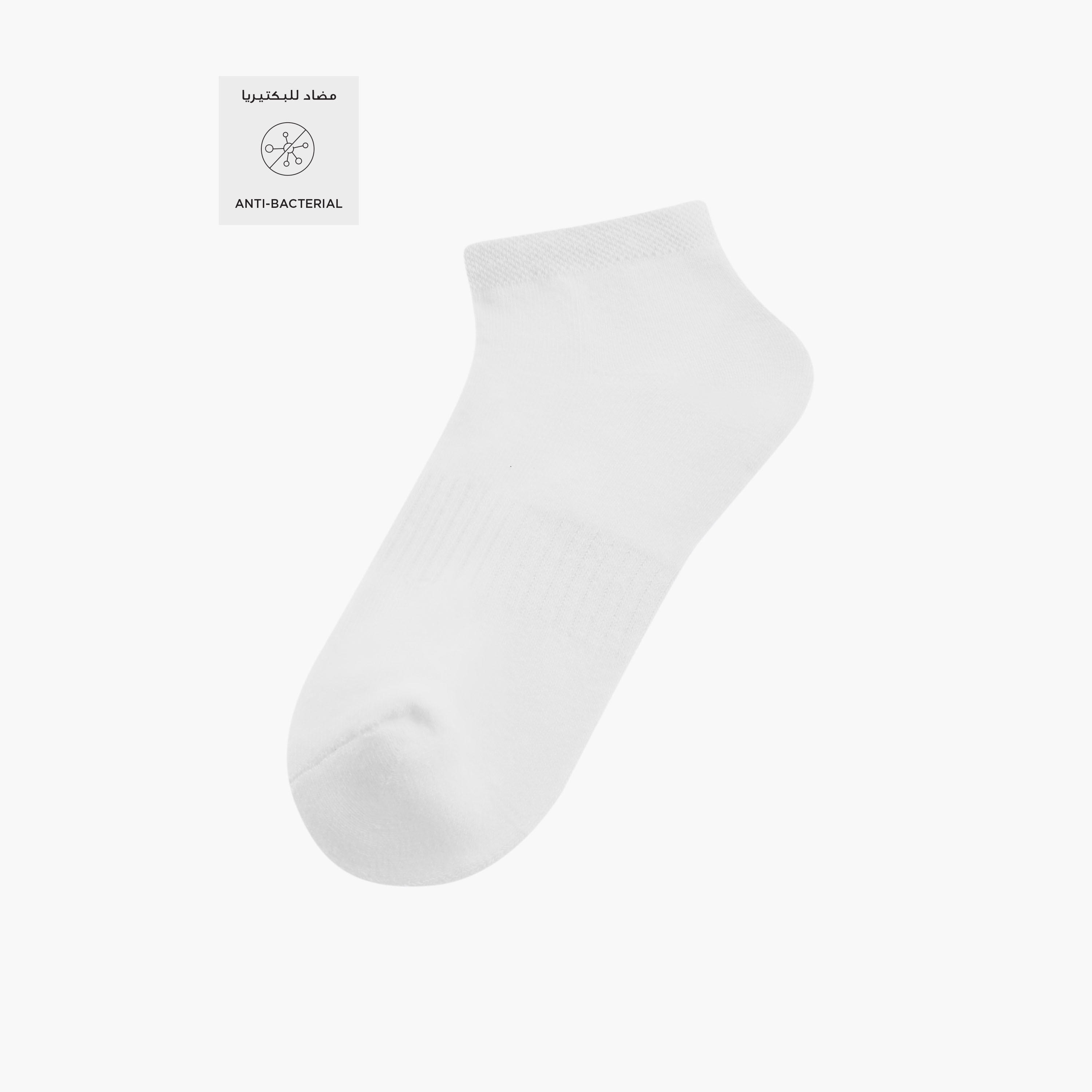 Set of 3 - Ribbed Ankle Length Socks-women-socksandstockings-image-2