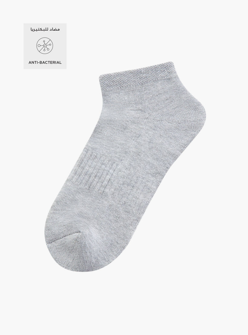 Set of 3 - Ribbed Ankle Length Socks-women-socksandstockings-image-2