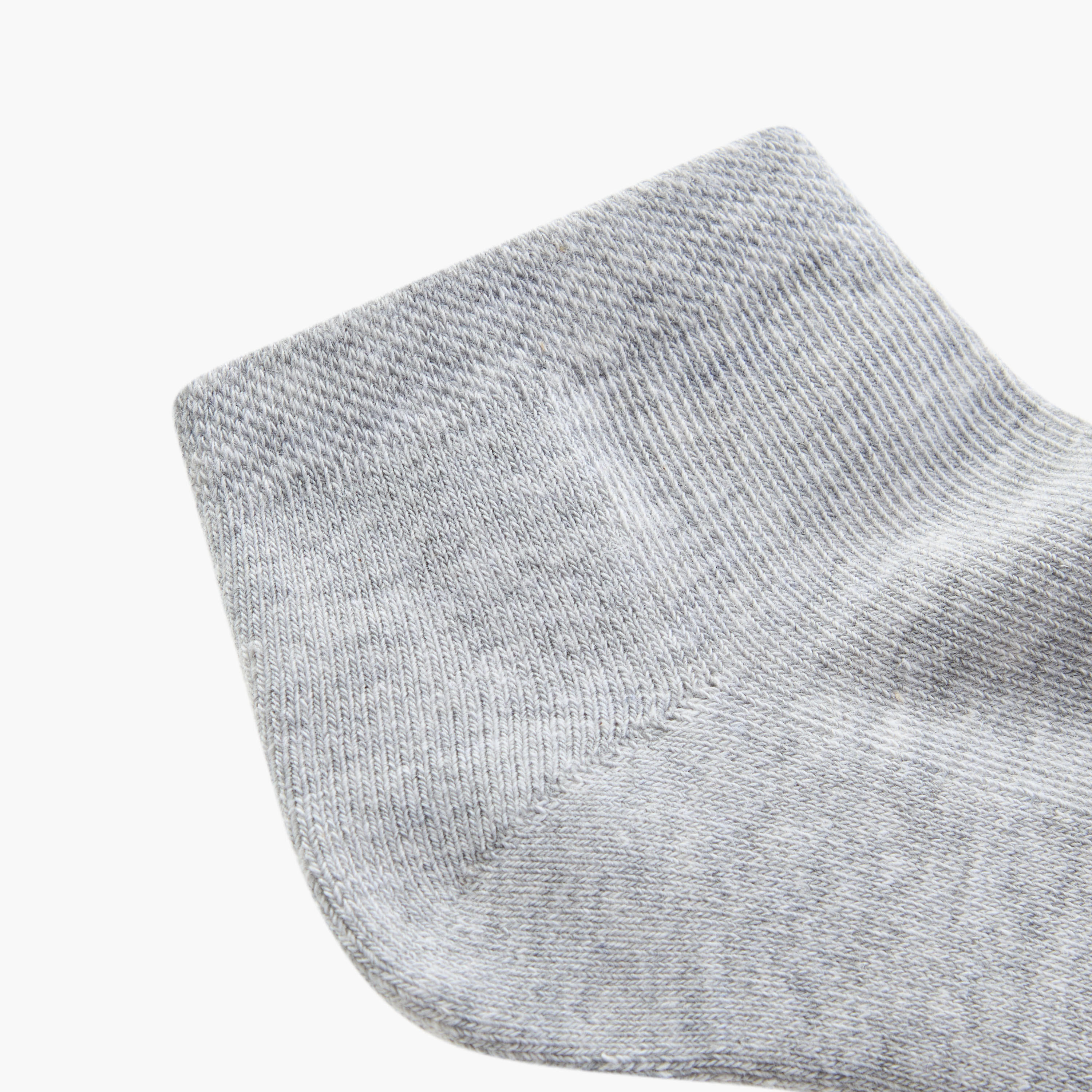 Set of 3 - Ribbed Ankle Length Socks-women-socksandstockings-image-5