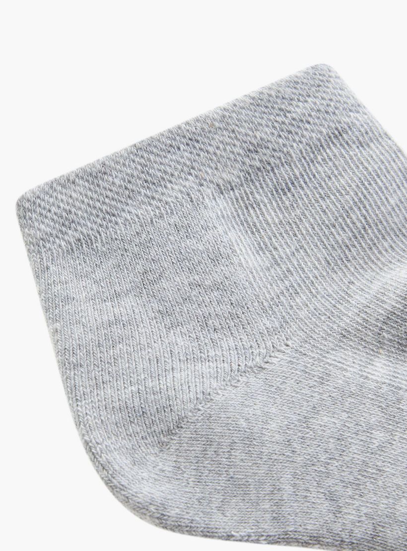 Set of 3 - Ribbed Ankle Length Socks-women-socksandstockings-image-5