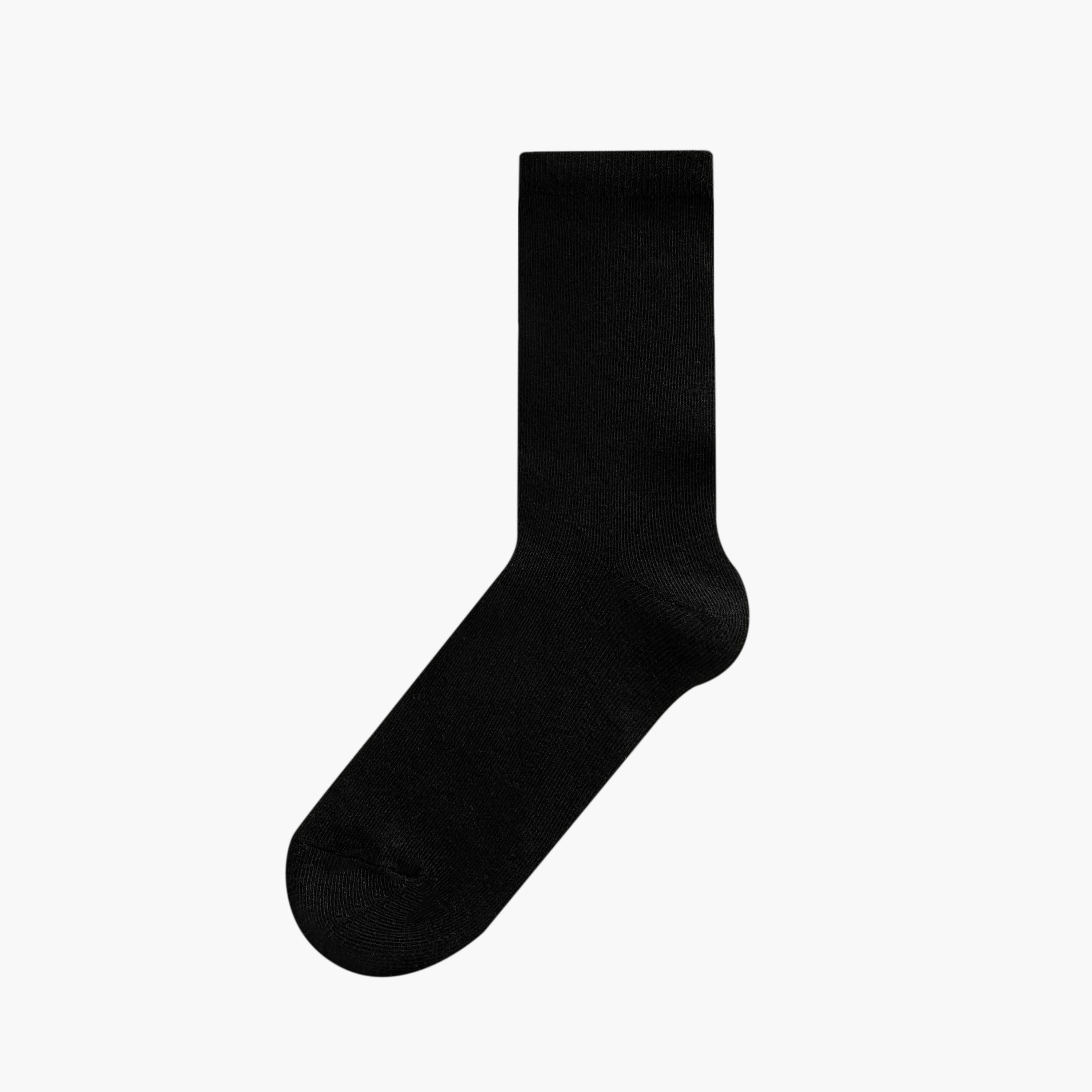 طقم جوارب 5 أزواج بطول نصف متوسط وحماية من البكتيريا-women-socksandstockings-image-2