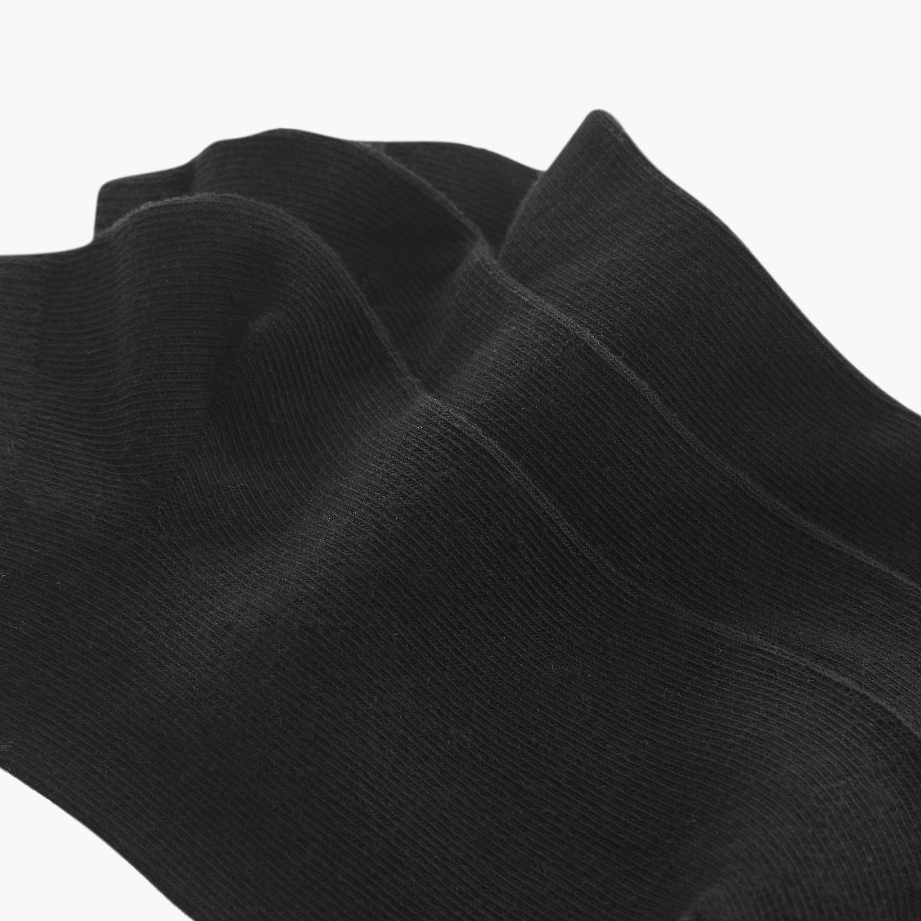 Set of 5 - Ribbed Ankle Length Socks with Antibacterial Protection-women-socksandstockings-image-4