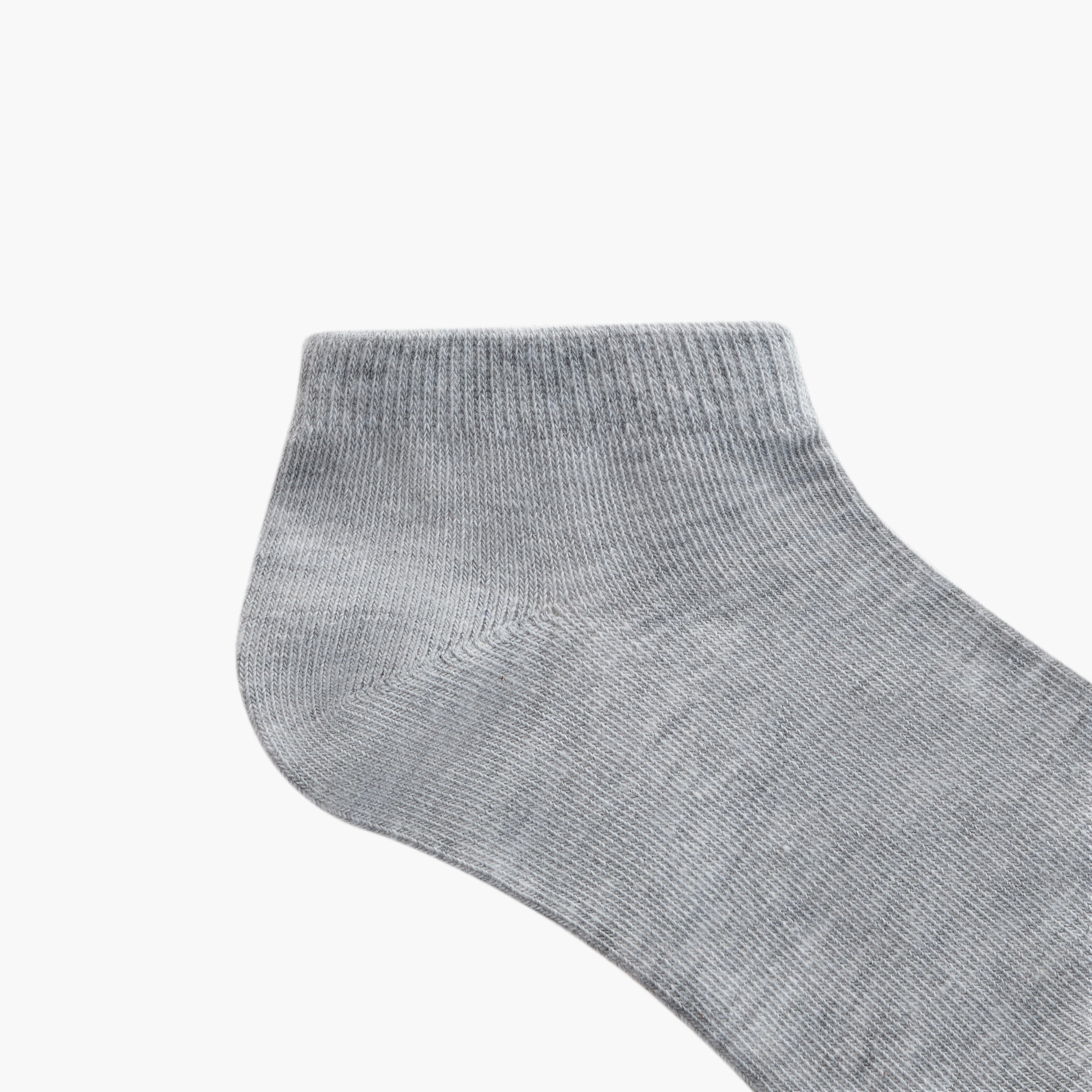 طقم جوارب مضلعة 5 أزواج بطول الكاحل وحماية من البكتيريا-women-socksandstockings-image-5