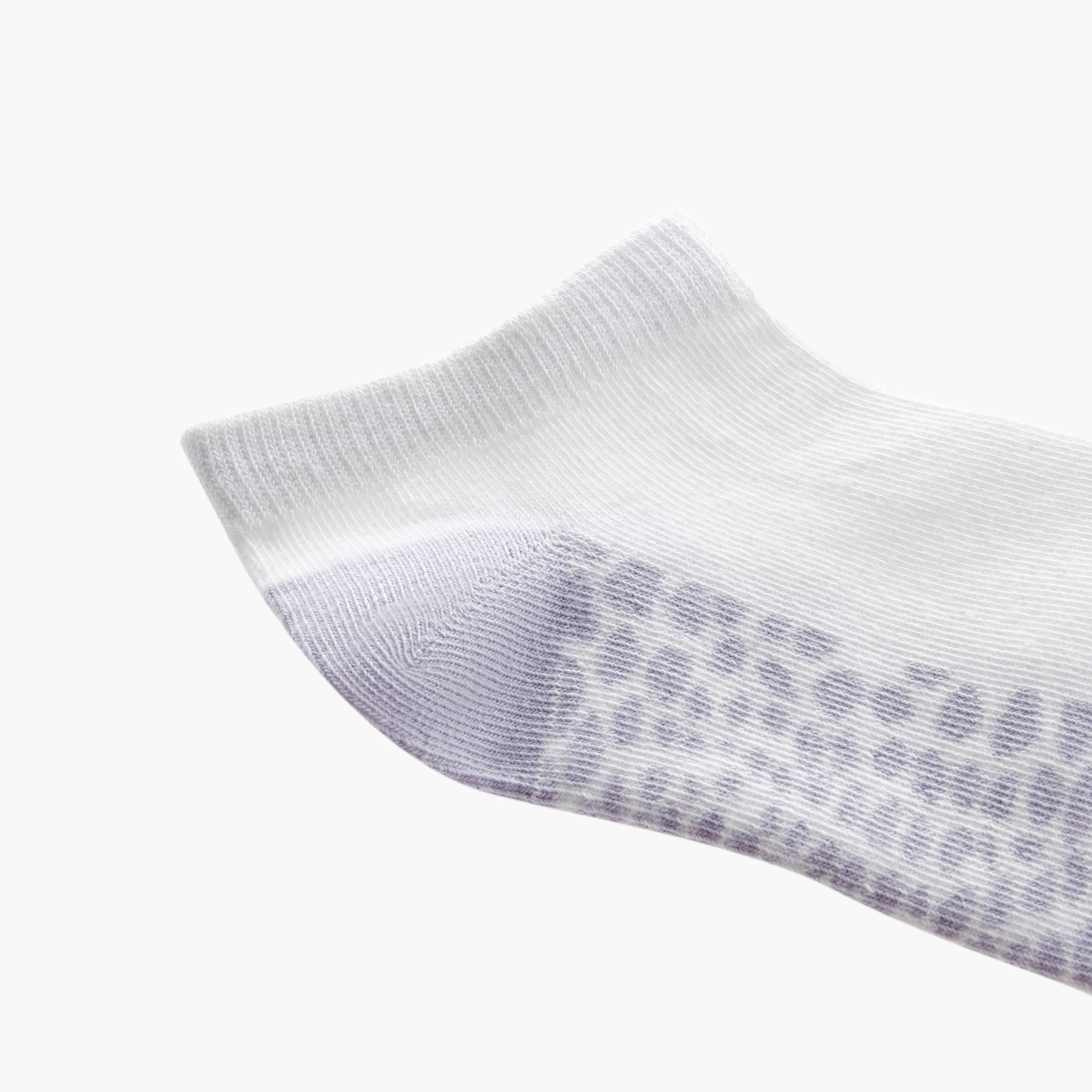 Set of 7 - Assorted Trainer Socks with Antibacterial Protection-women-socksandstockings-image-5