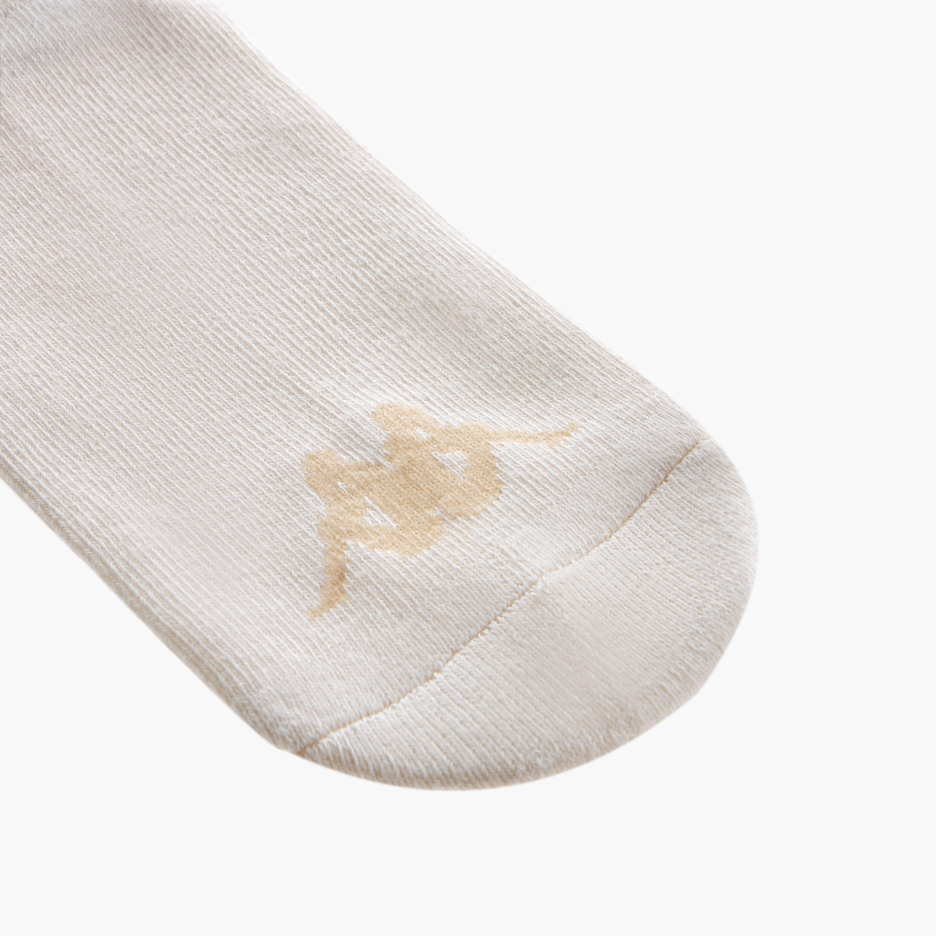طقم جوارب رياضية 3 أزواج بحماية من البكتيريا وطبعات الشعار من كابا-women-socksandstockings-image-3